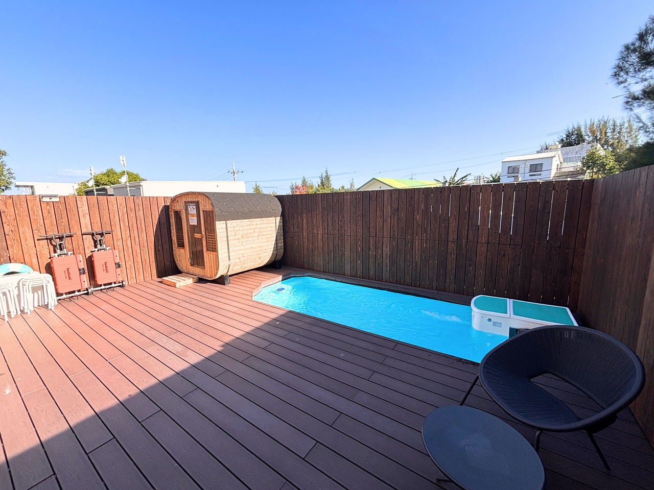 D棟：プライベートプール・サウナ