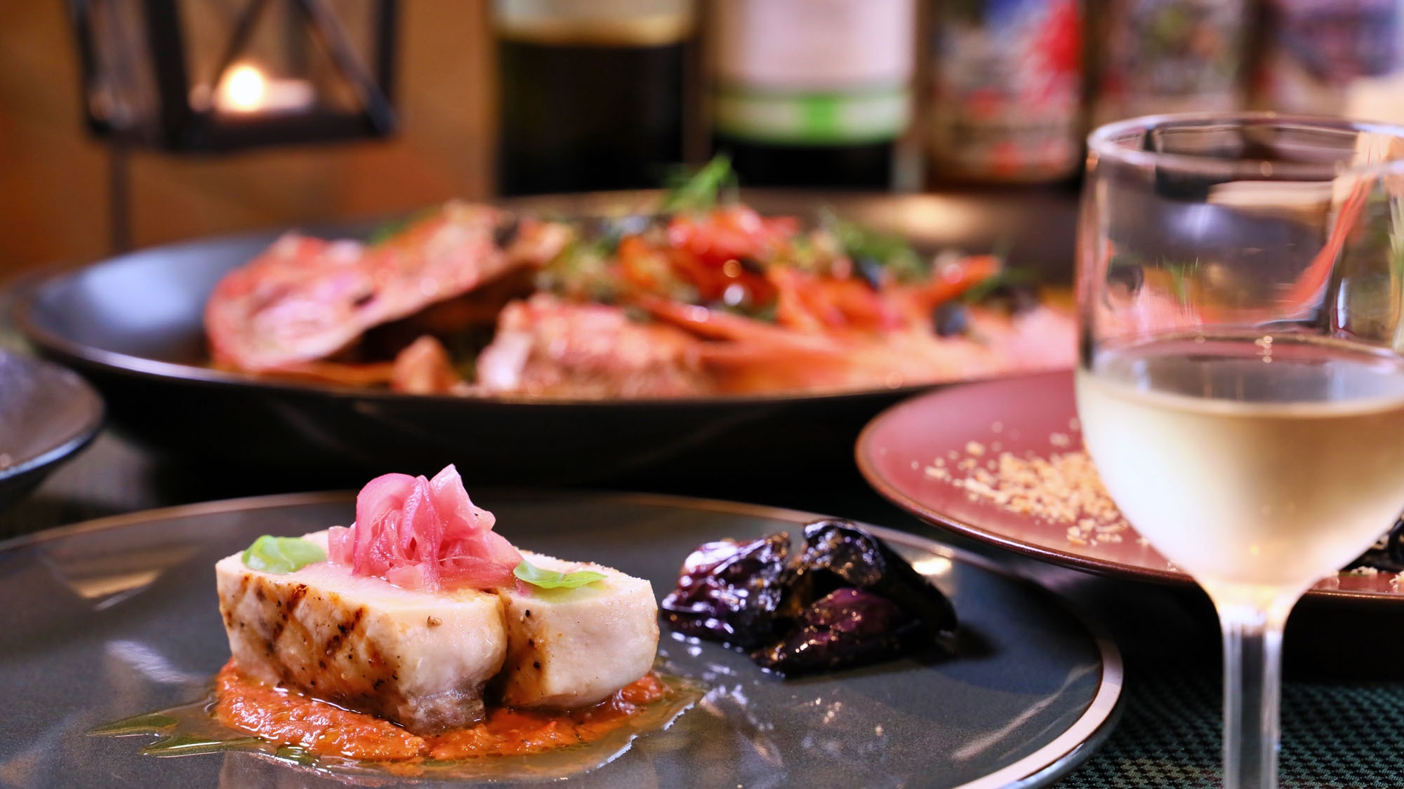 【グレードアップ】伊勢海老×イタリアン★天然温泉で至福なひとときを！ペットと泊まれる-2食付-