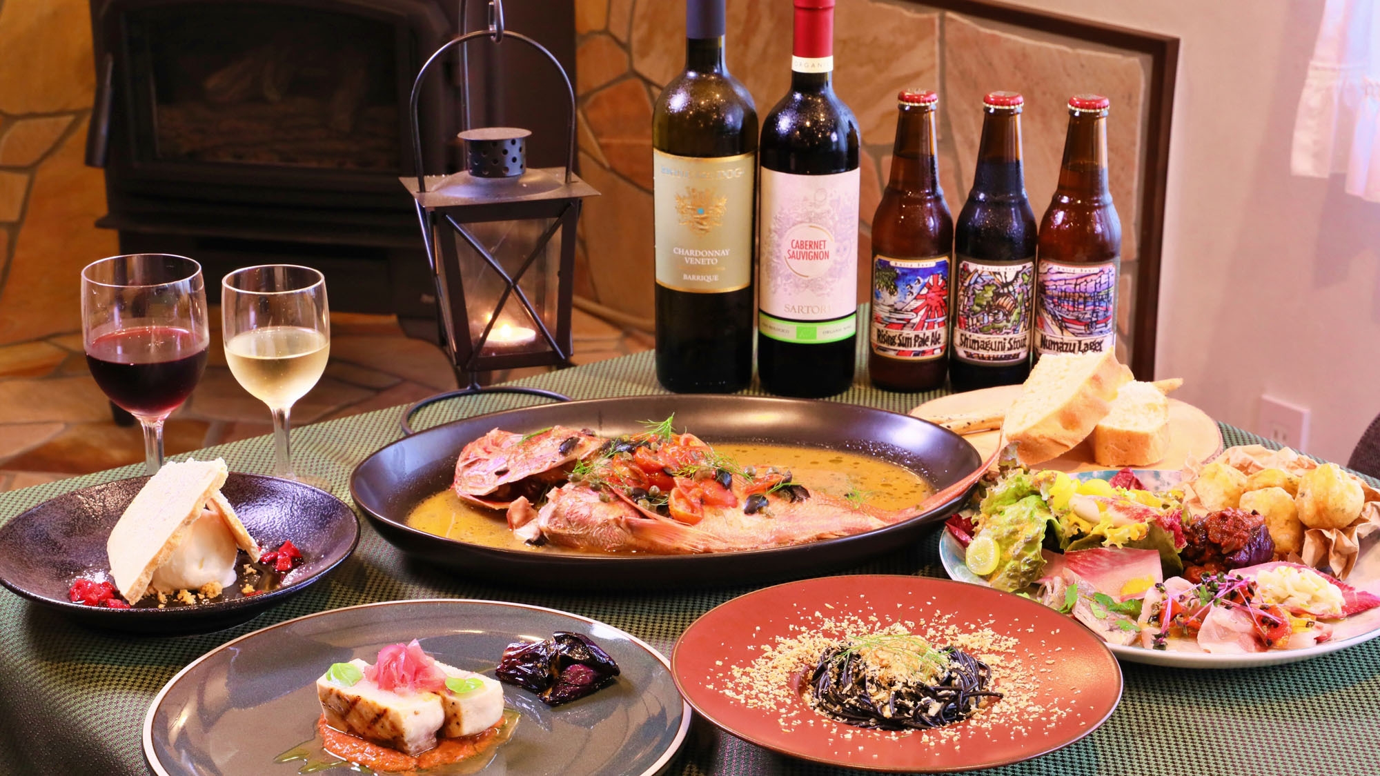 【Anniversary】大切な日のお祝いに…◇魚メインのイタリアン料理［特典付］