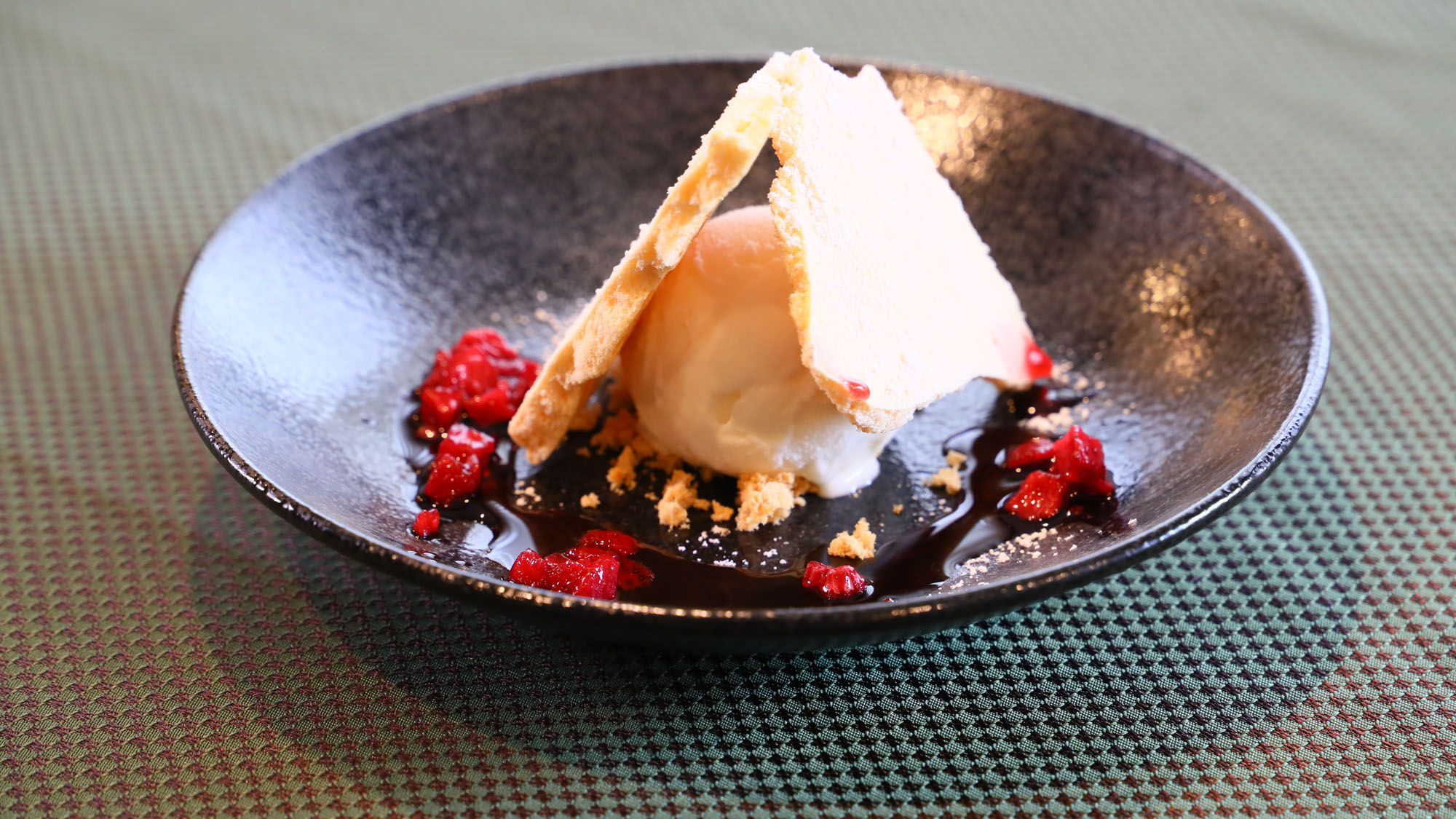 料理◇夕食料理の一例　ある日のデザート*　