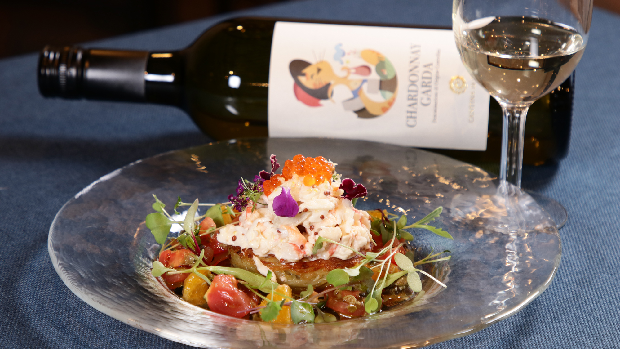 オプション料理◇カニとジャガイモのインサラータ・ディ・マーレ　※ワインは付きません*