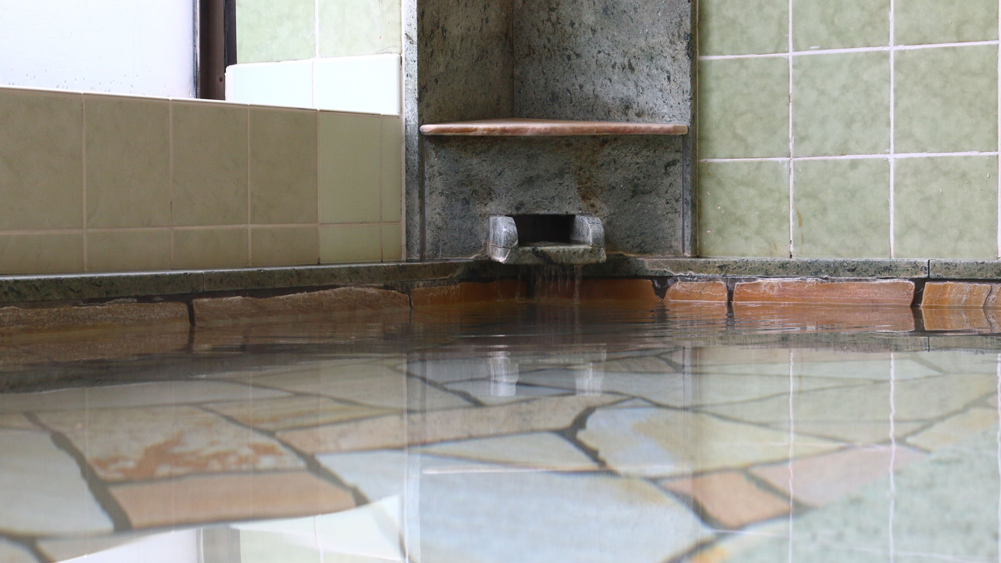 お風呂◇癒しの天然温泉の石風呂*　　　