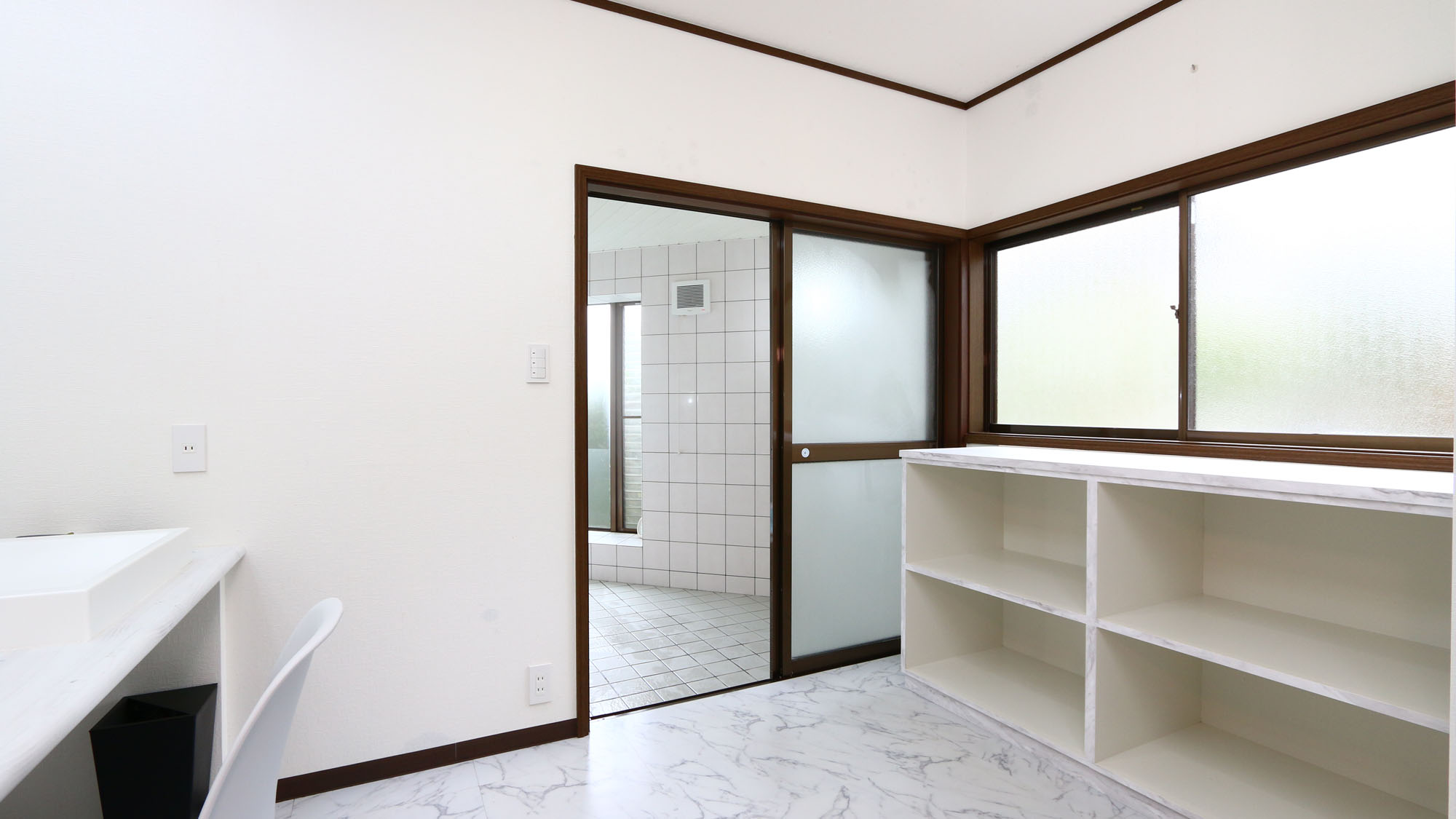 お風呂◇ジャグジーの浴室の脱衣所*