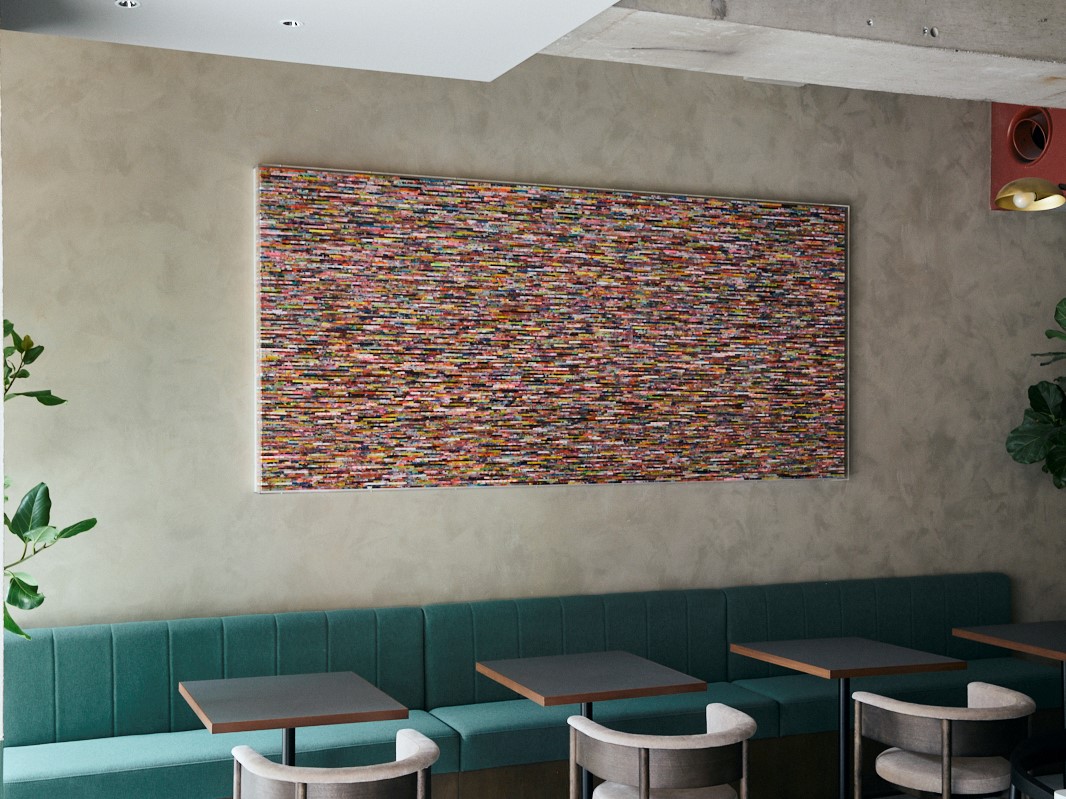 ART｜TRAN.SCENDER LOUNGE　多くのブランドに作品が起用されるbaanai氏の作品