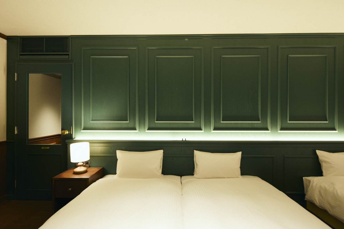 THE HOUSE｜ベッドルーム　最大6名様のグループ滞在が可能（3F）