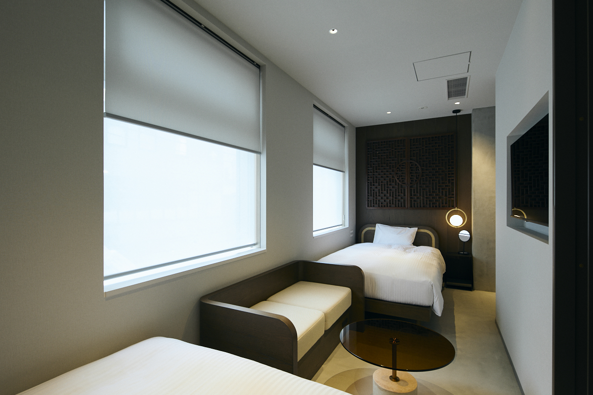 モデレートツイン｜シンプルで快適な滞在を叶える客室