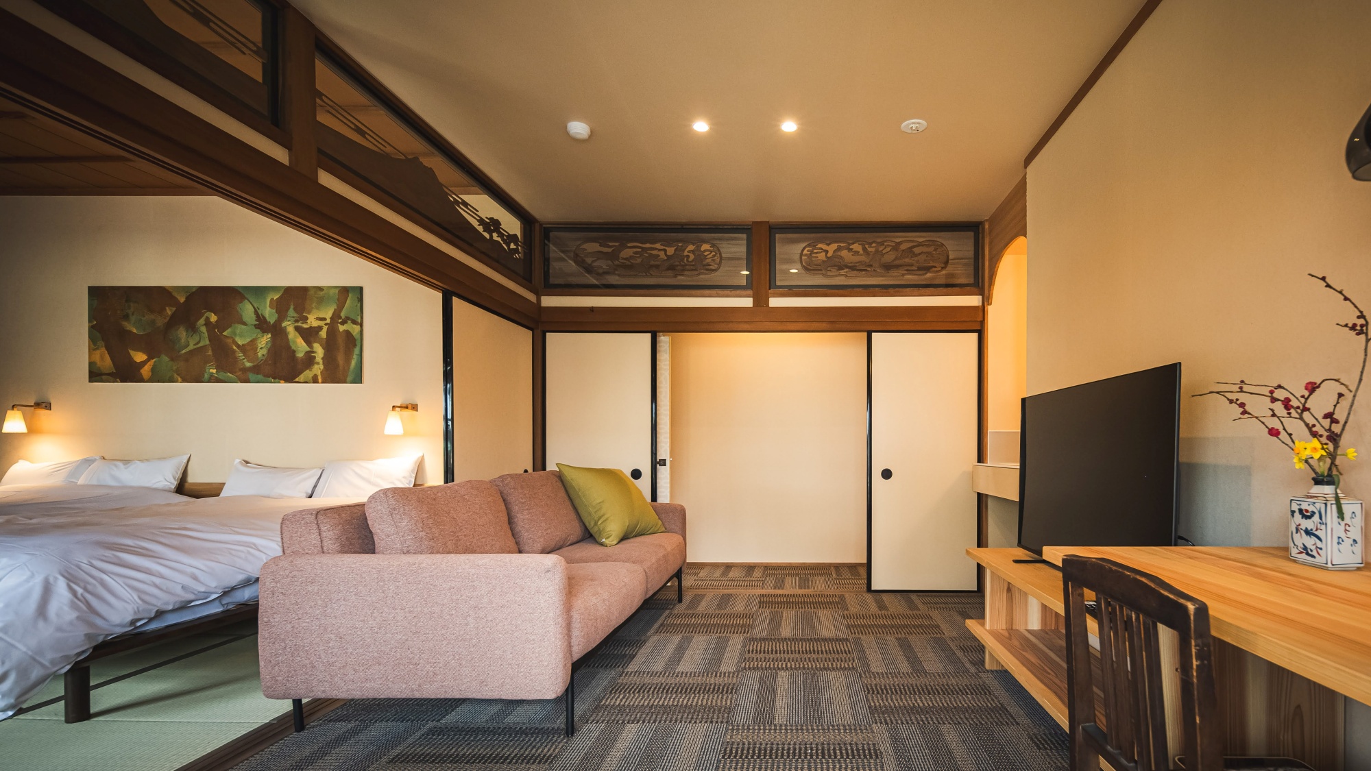 *【客室】広々とした空間で、上質な休息時間を。