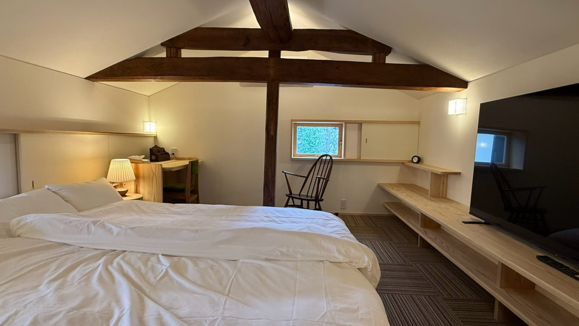 *【ベッドルーム】ゆったりと過ごせる、癒しのひとときを。