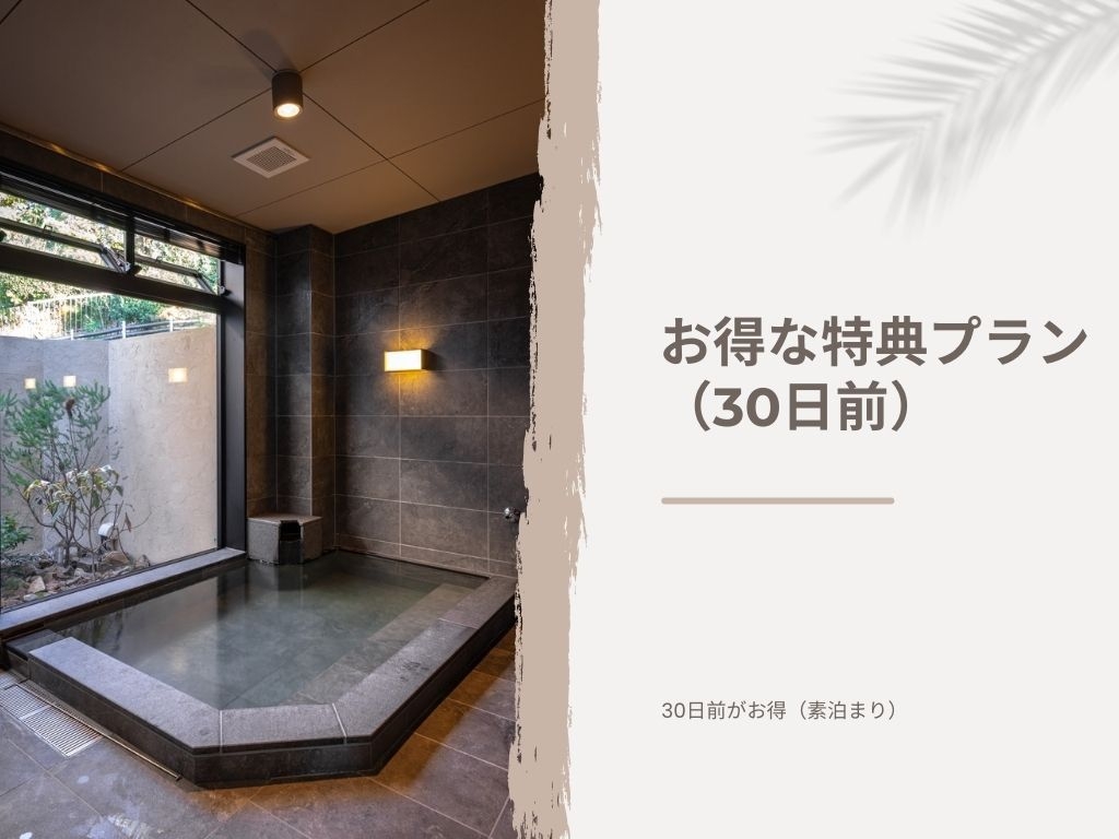 【30日前予約】お得なプラン（素泊まり）