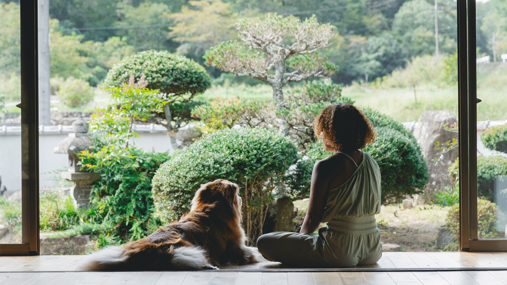・【ペット】広がる景色を共に眺める。時間を忘れてお楽しみください