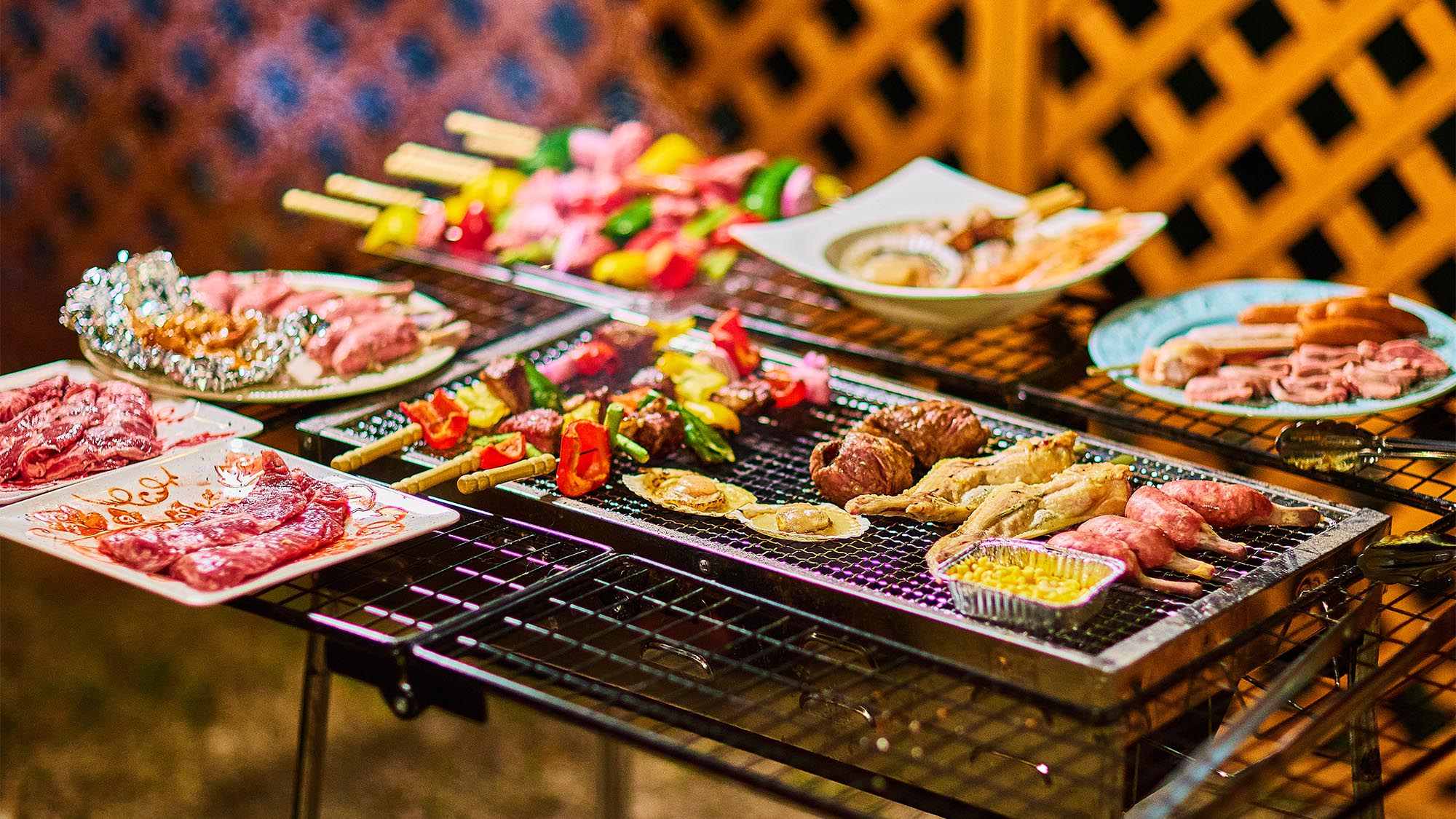 ・【ディナー】お好きな食材でお楽しみいただけます。地元食材で特別な食事をご堪能ください