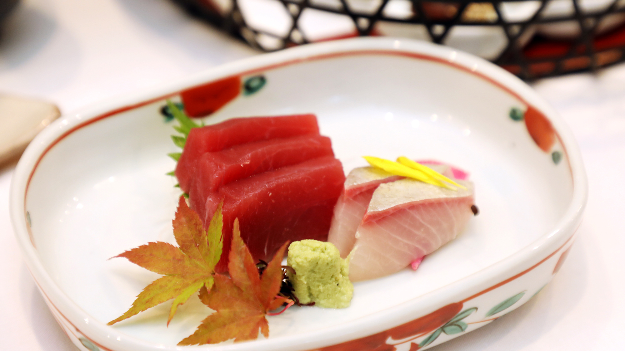 ご夕食　鮮魚盛り合わせ　一例