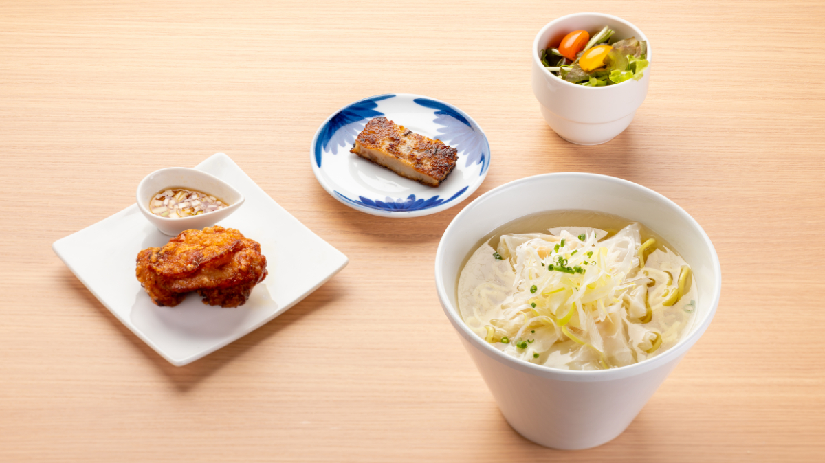 朝食 らーめんset