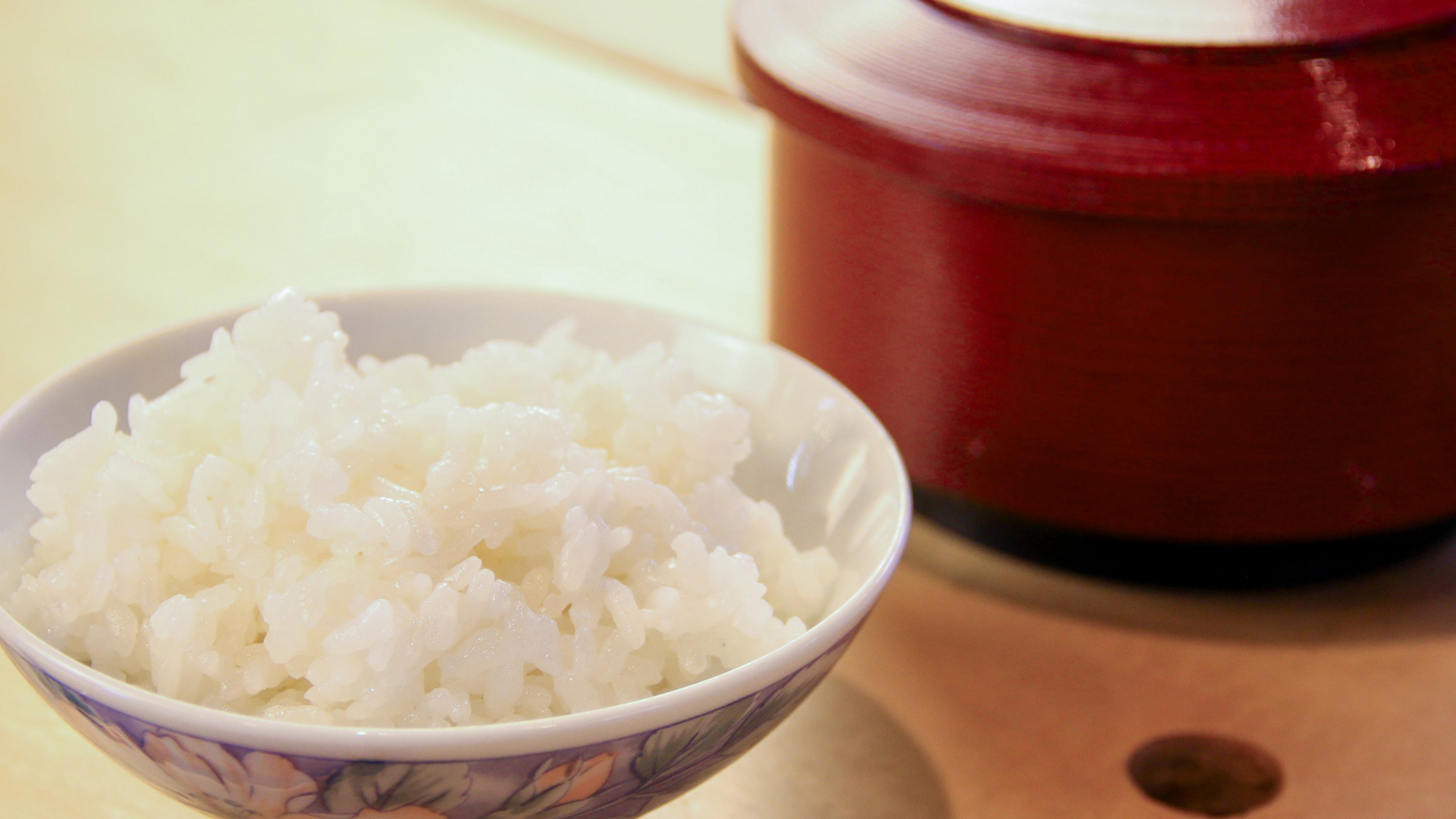 ＃朝食　甘みが特徴的な青森県産ブランド米「青天の霹靂」