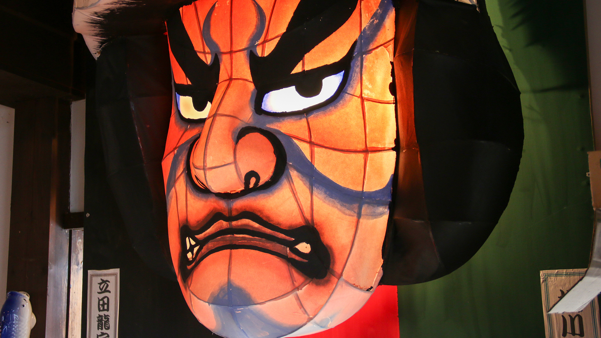 #茶屋イメージ　青森のねぶた師「立田龍宝」が作り上げたねぶた