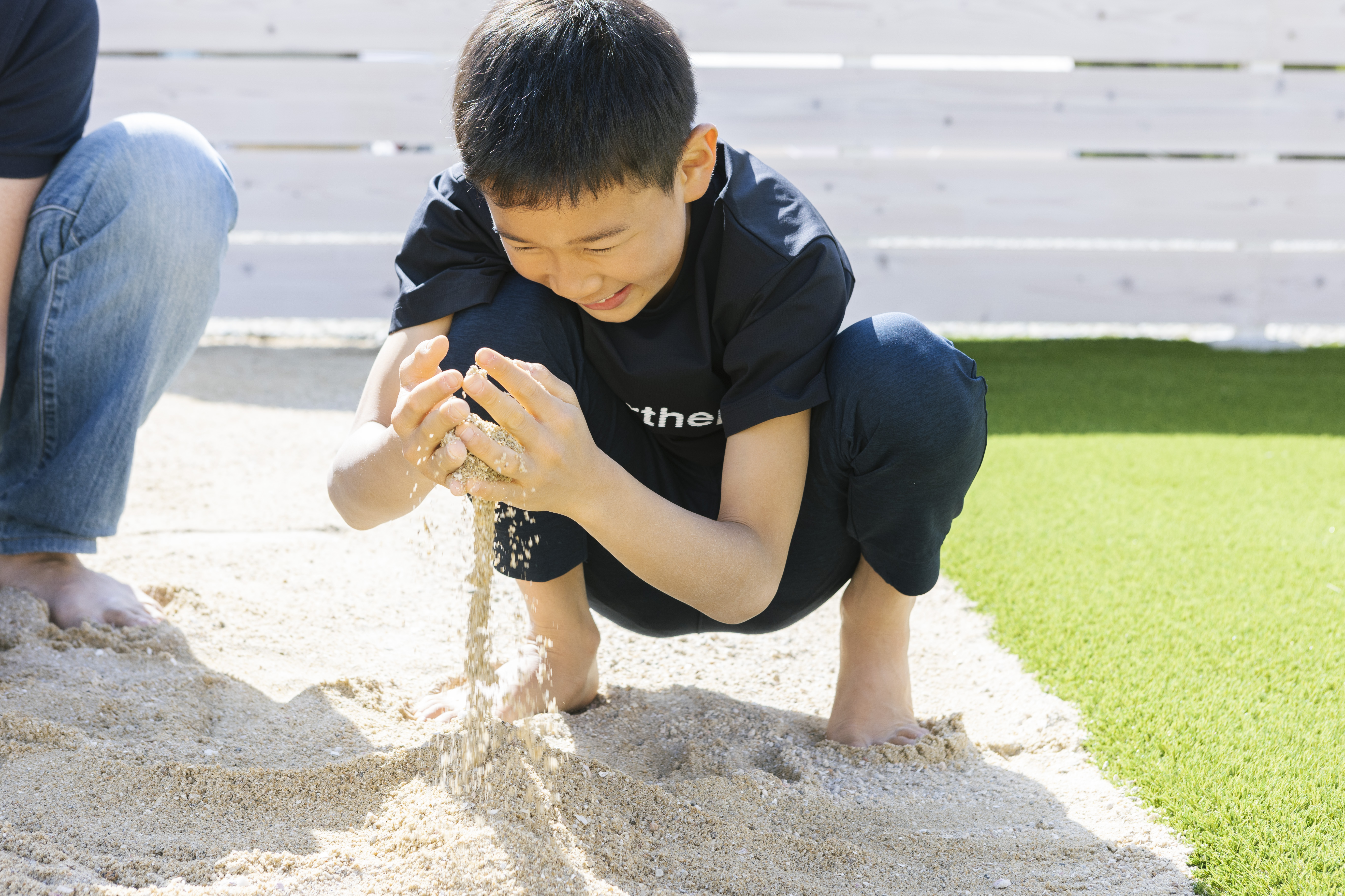 プライベートガーデン内サンドスペース