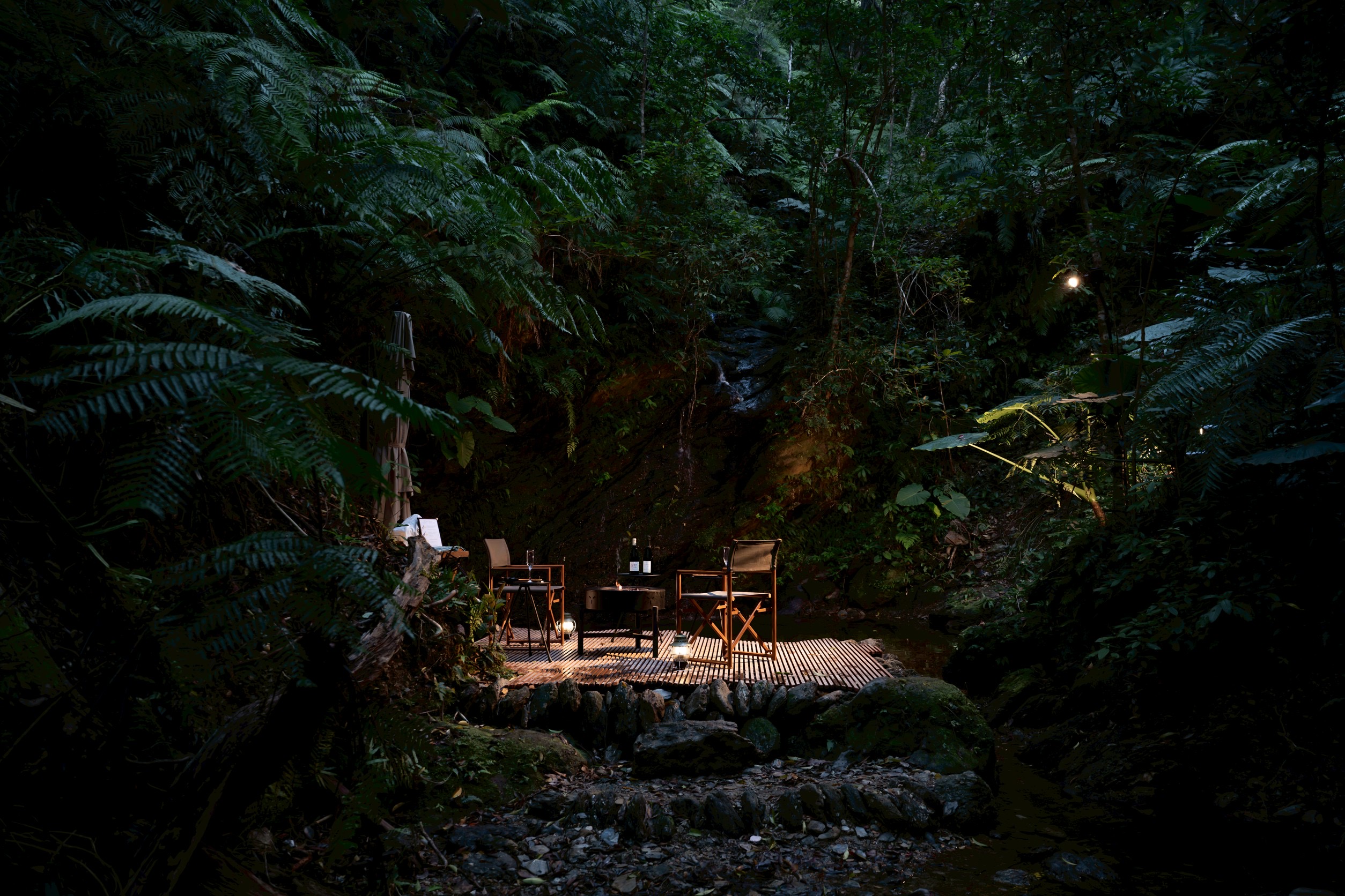 滝つぼディナー1