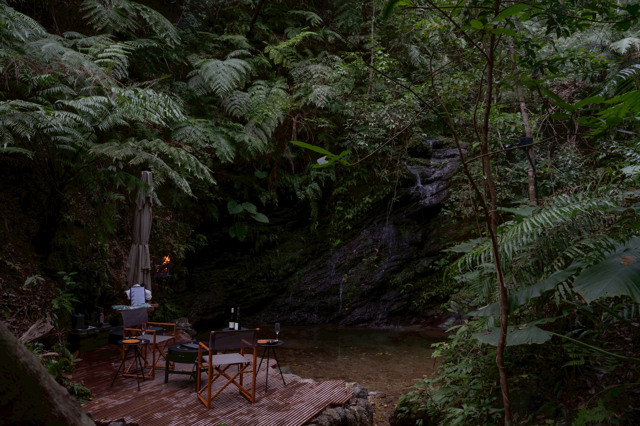 滝つぼディナー2