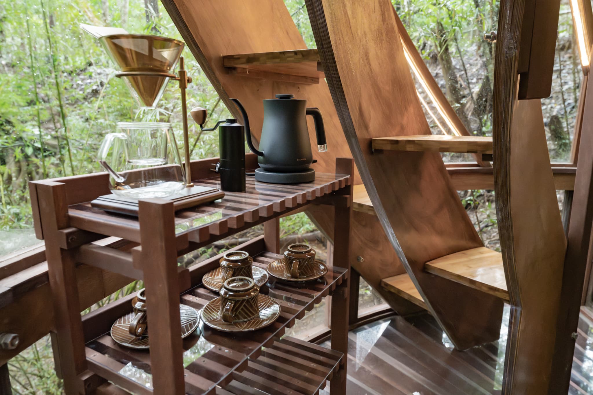 バンブーコーヒーセット