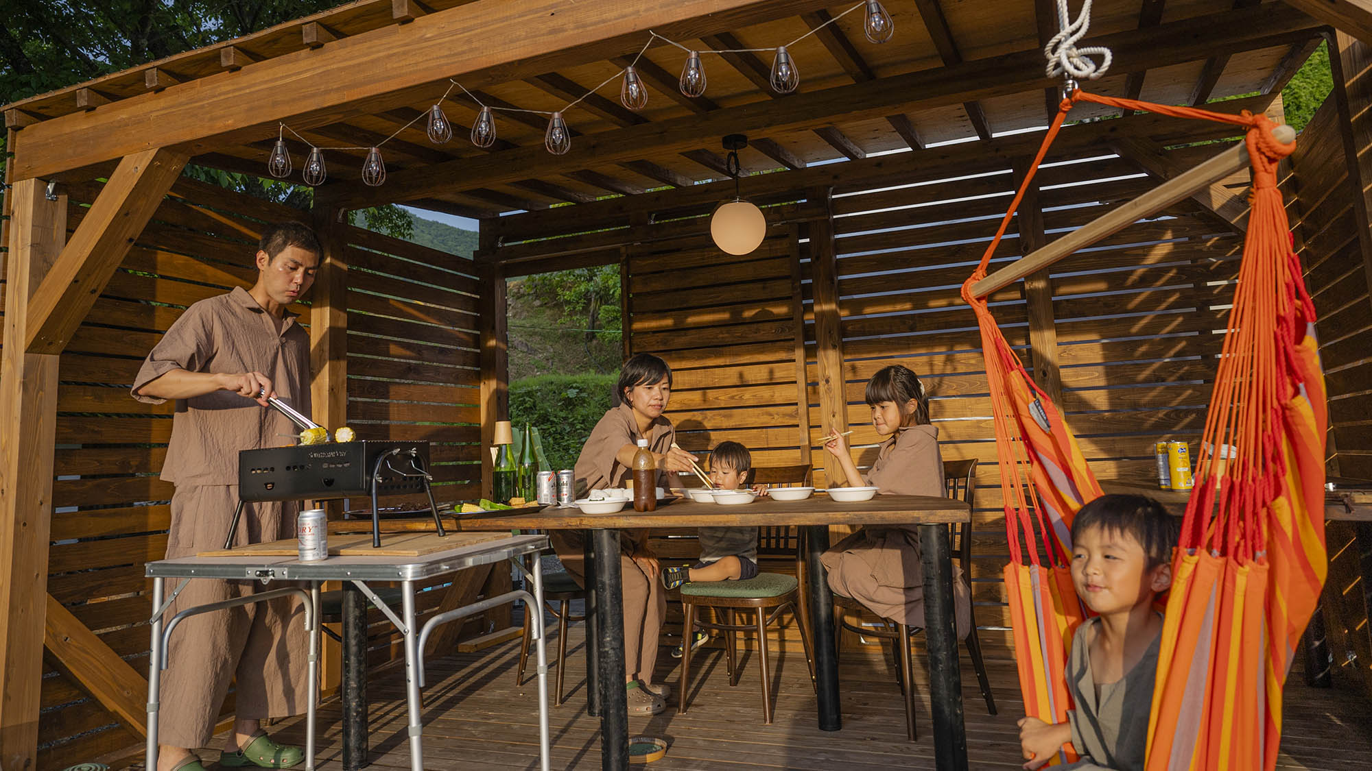・【BBQ】バーベキュー用品やグリドル（鉄板焼き器）は無料で貸出しております