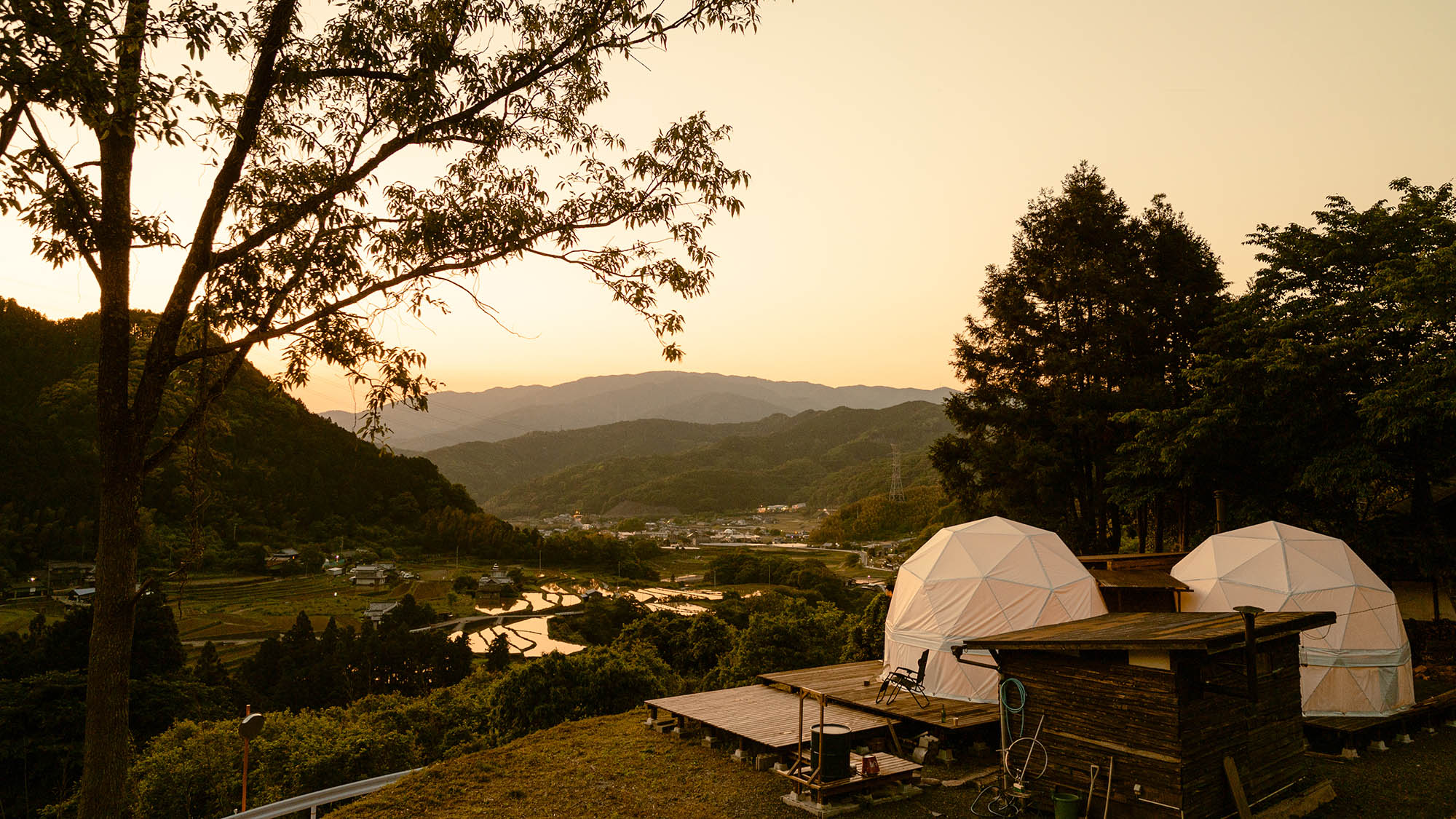 ・【外観】絶景を独り占め。全棟貸切の贅沢グランピング施設