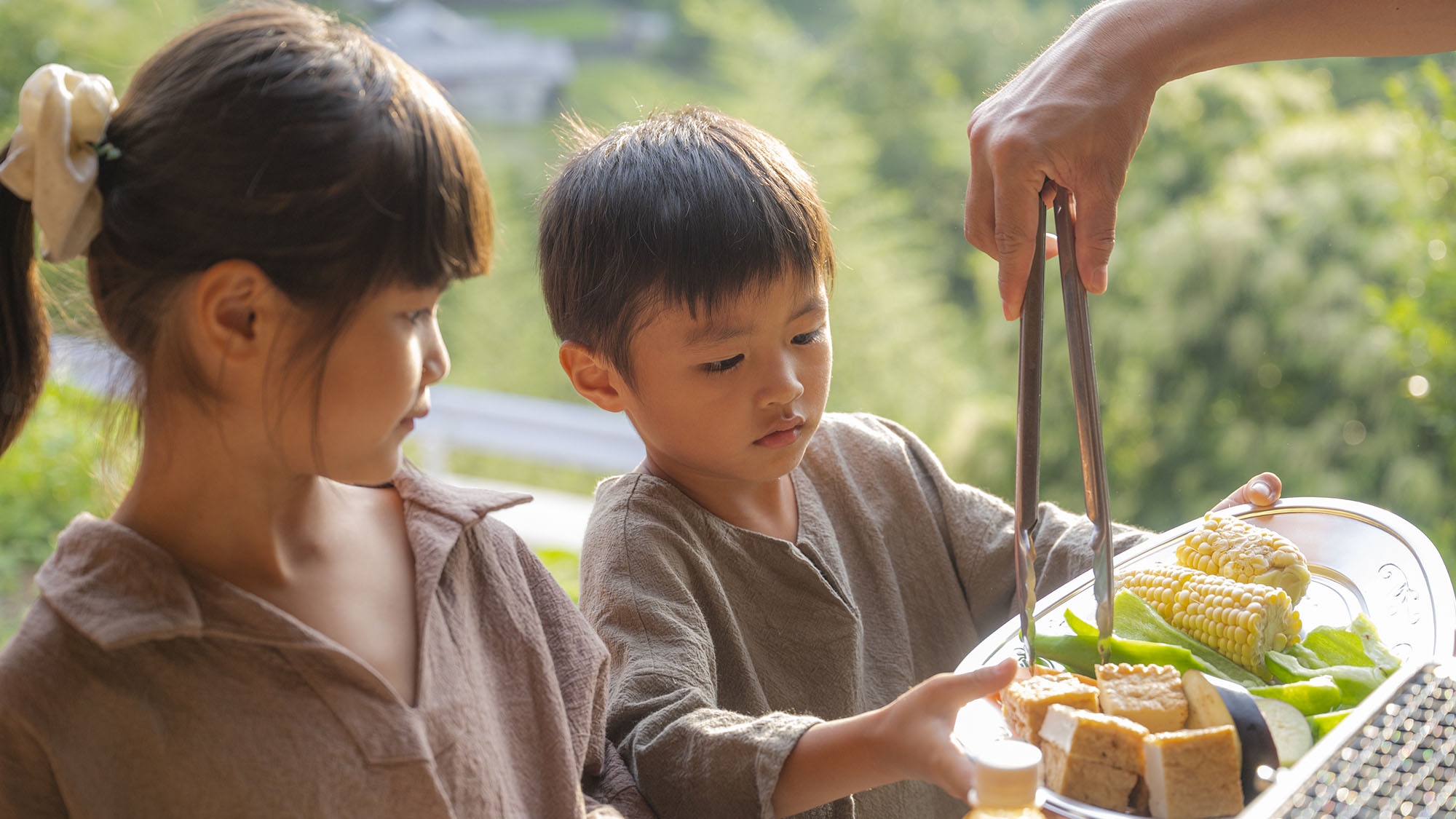 ・【BBQ】大自然に囲まれてバーベキュー。食材は自由にお持ち込みいただけます