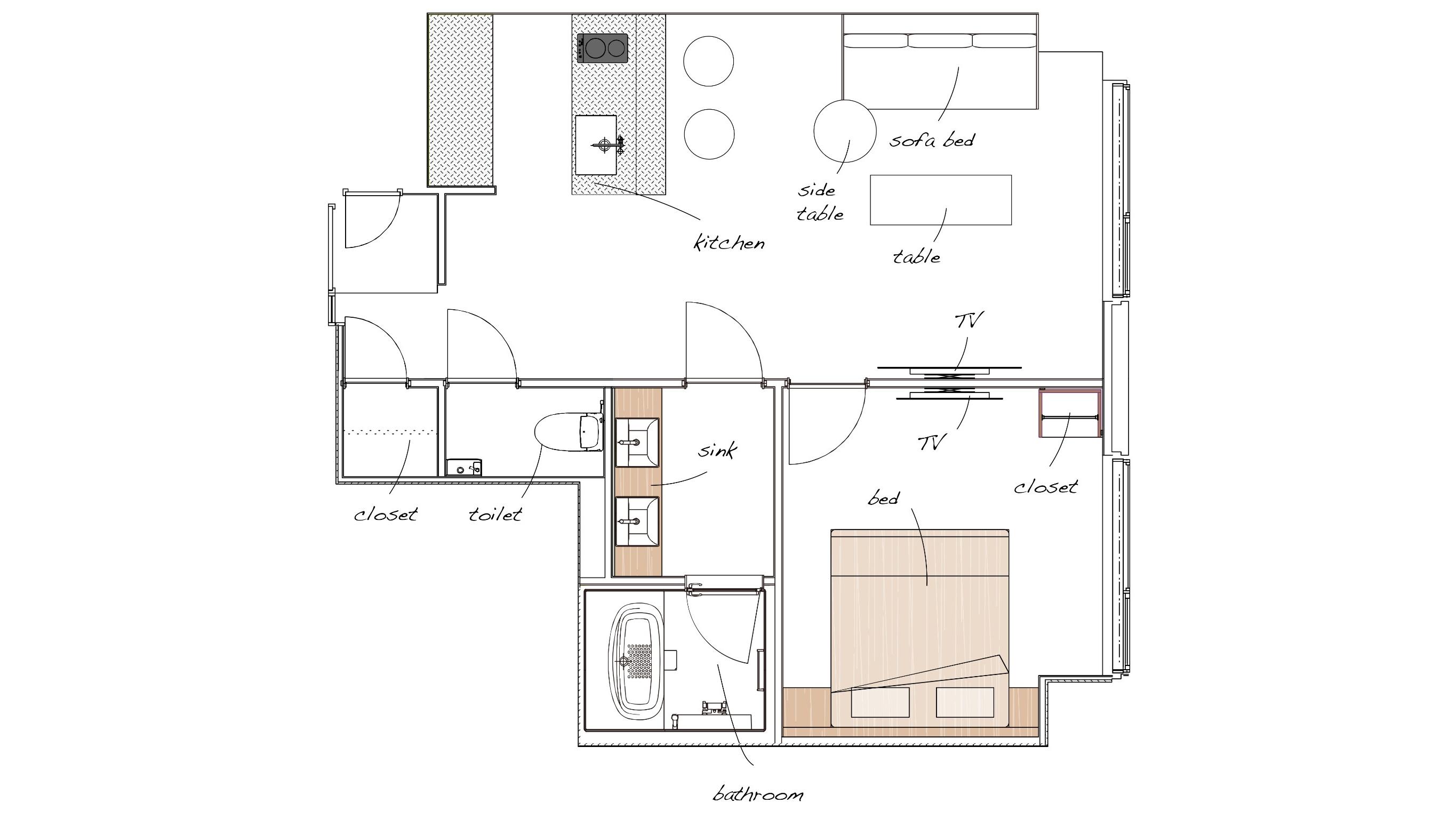 ジュニアスイート　リバービュー