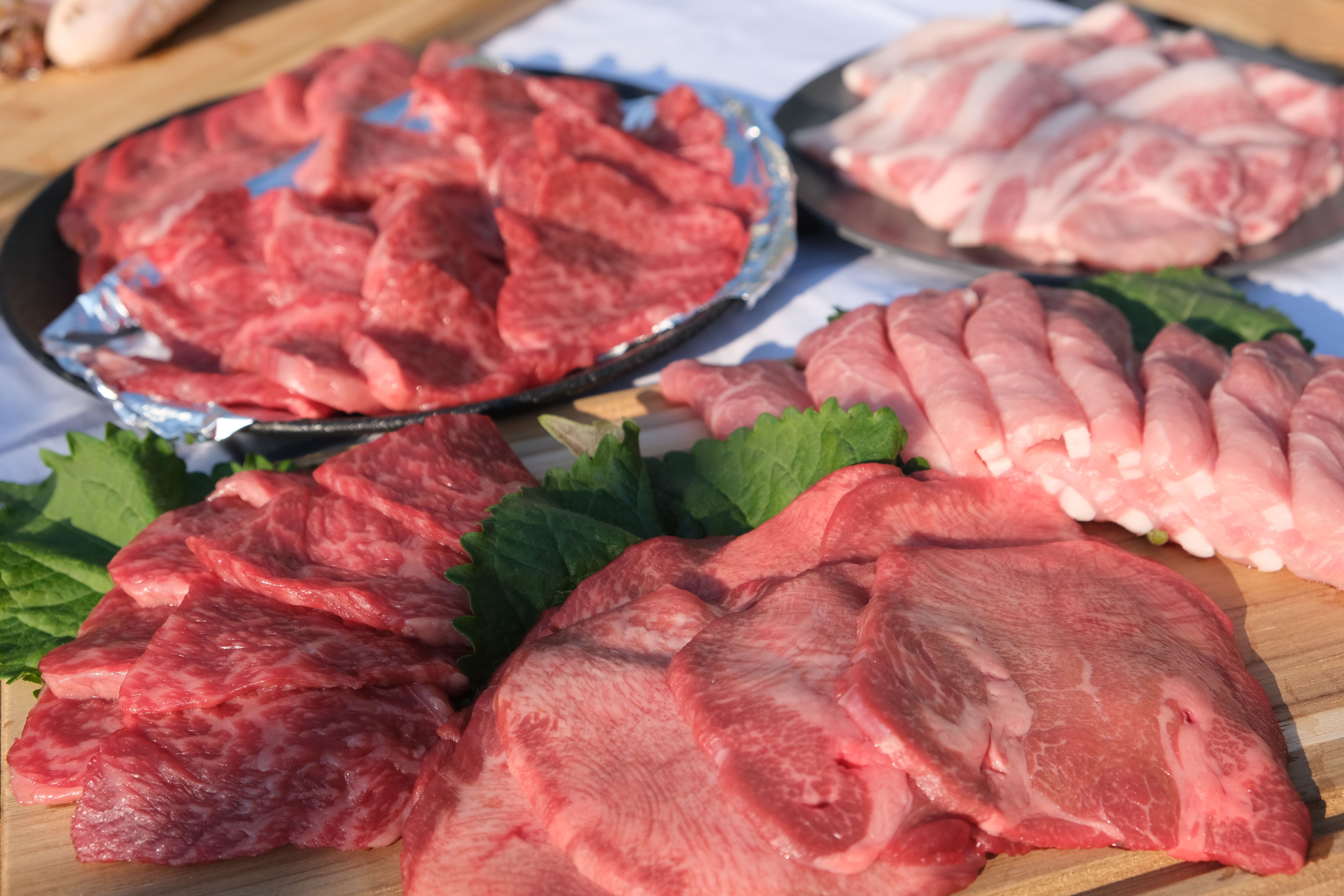 BBQの様子