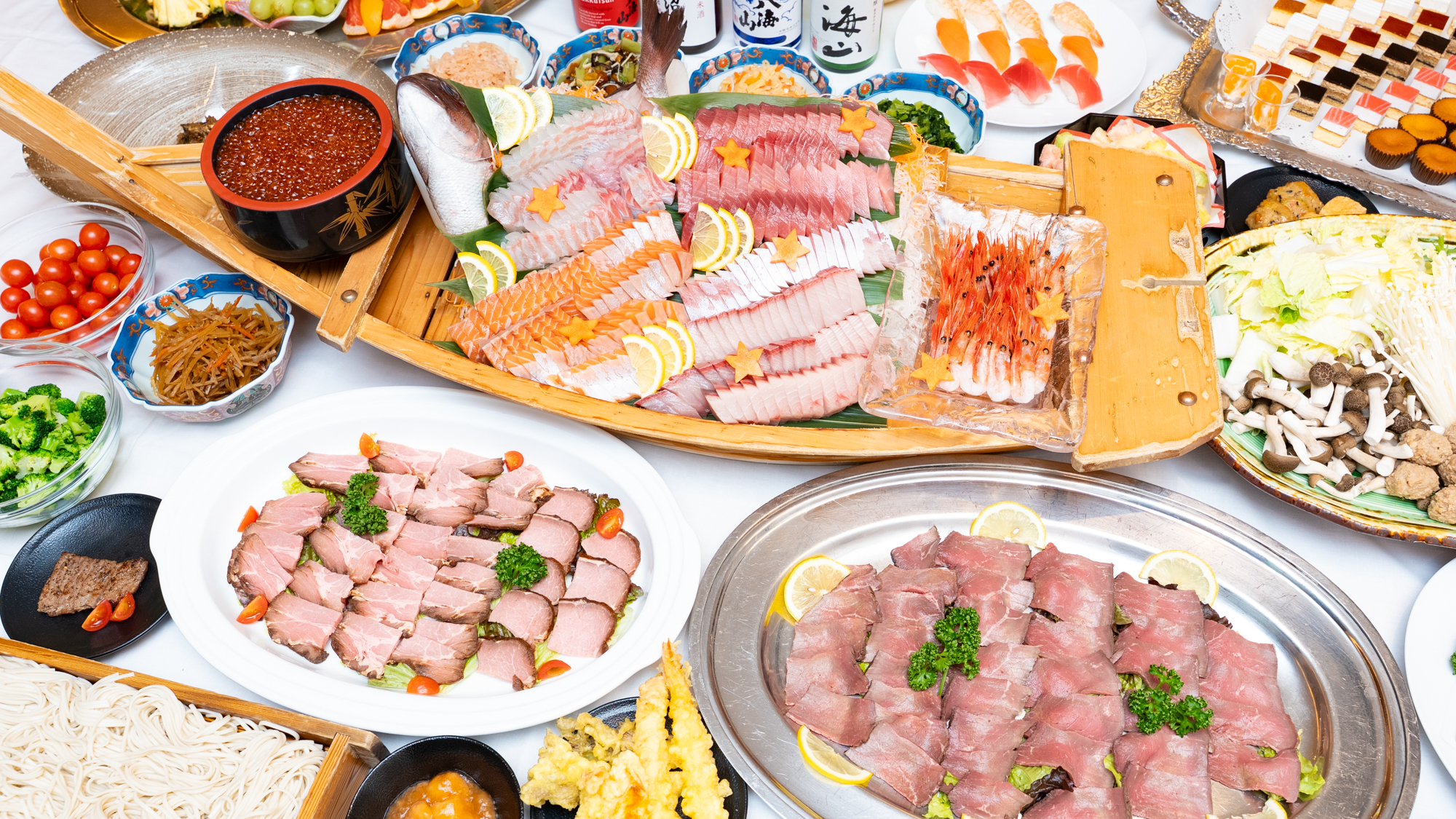 夕食ビュッフェ