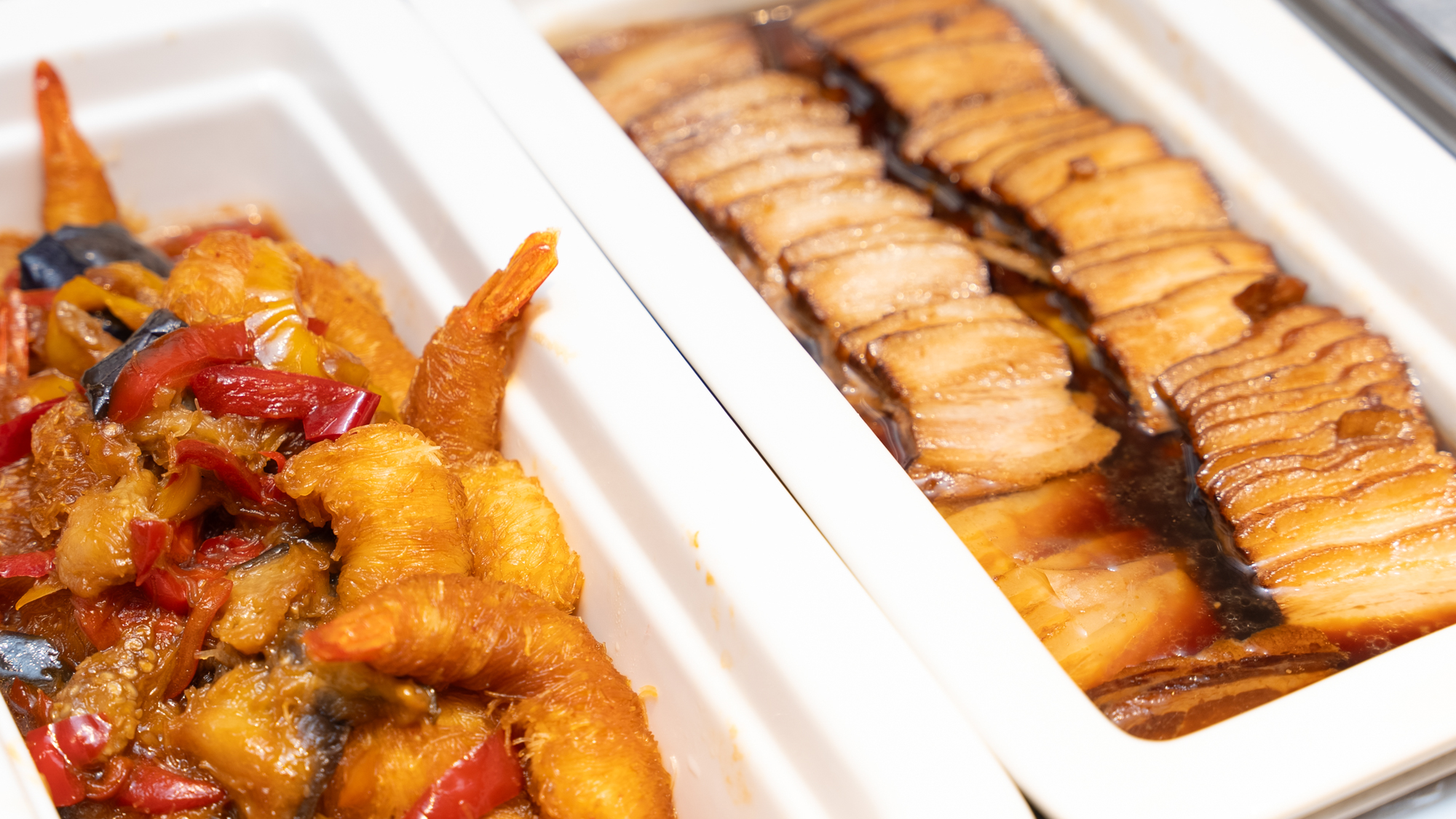 朝食ビュッフェ