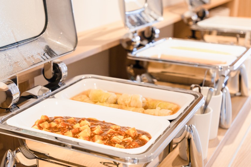 【朝食ビュッフェ】