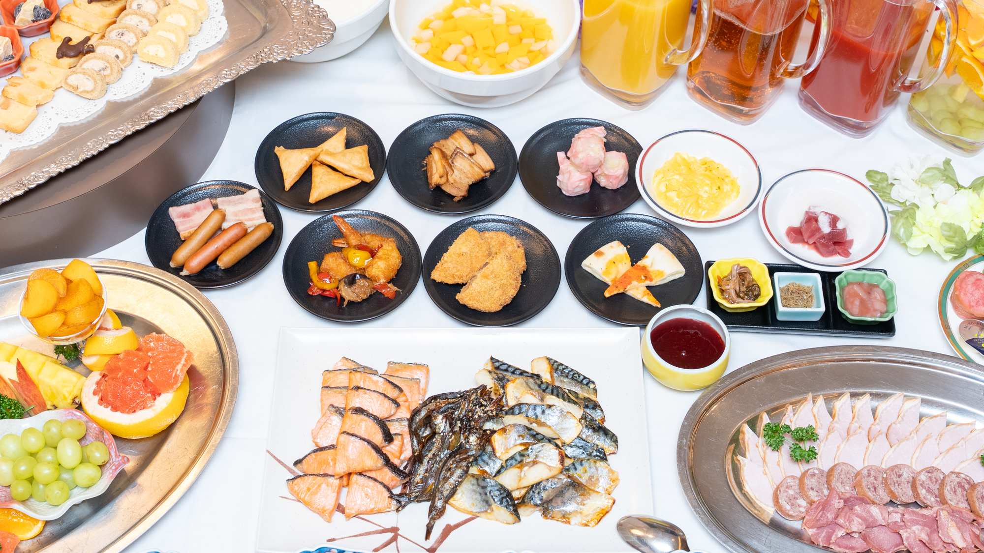 朝食ビュッフェ