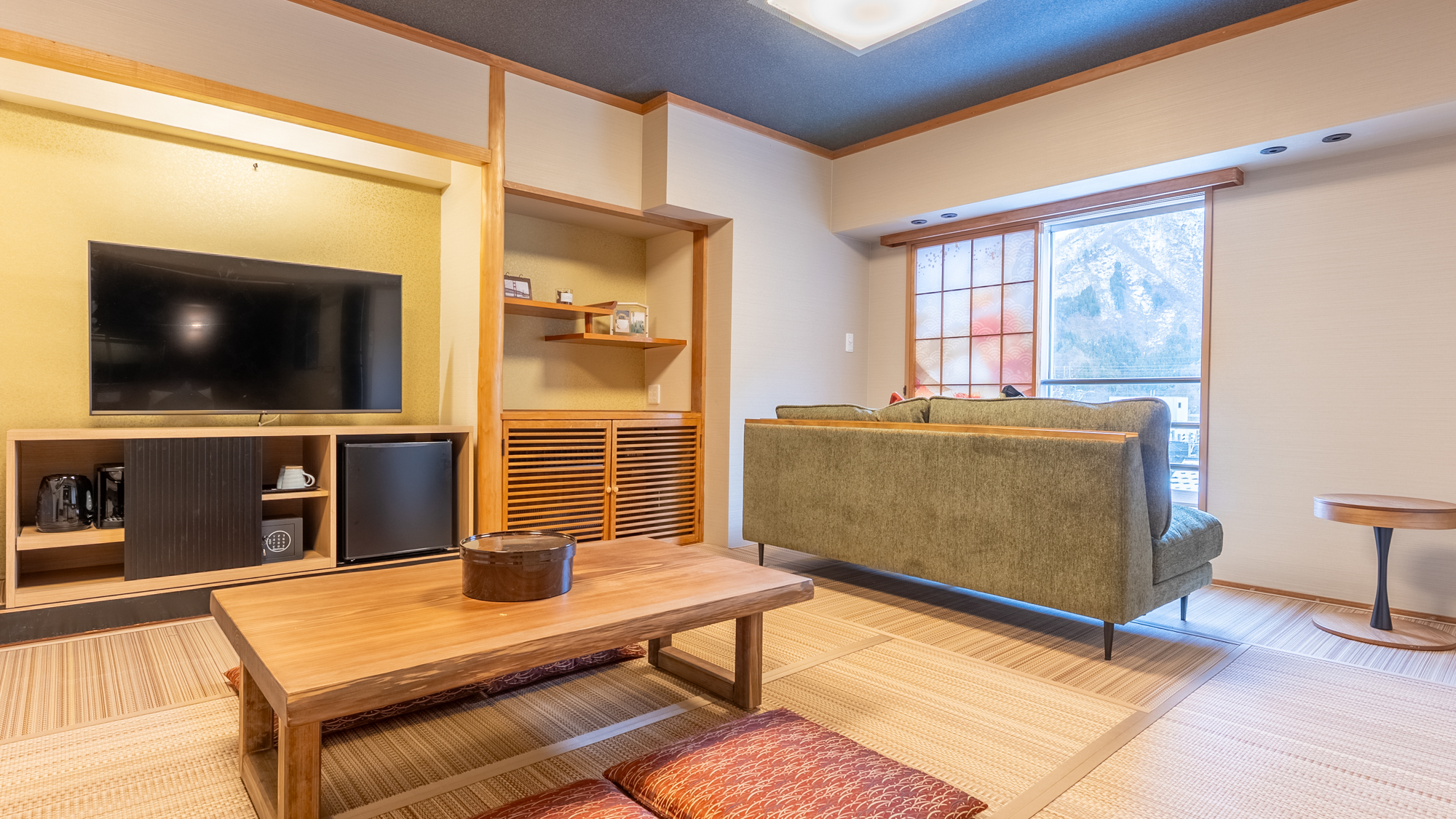 【和美麗スイート】60平米　信楽焼半露天風呂