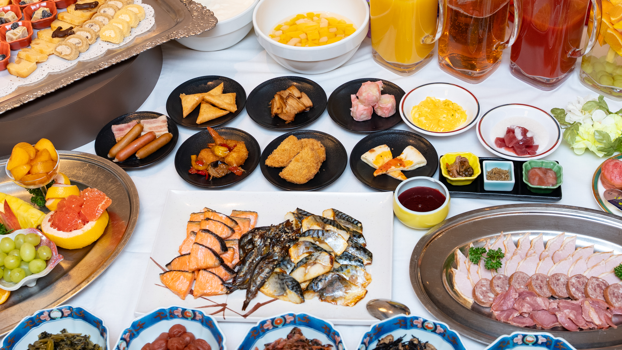 朝食ビュッフェ