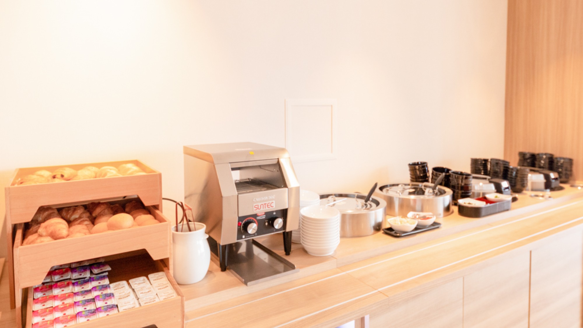 朝食ビュッフェ