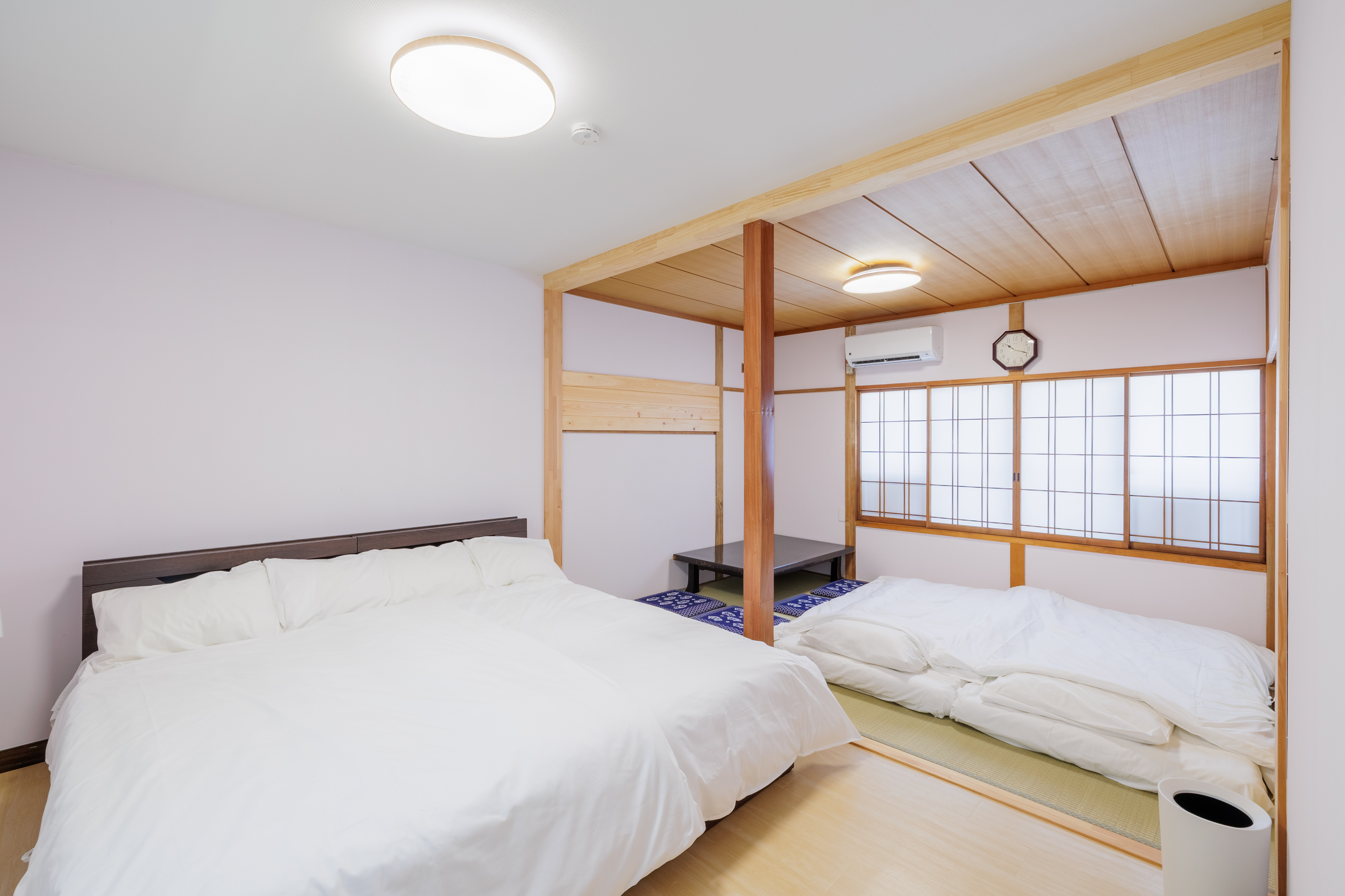 部屋C　和室６畳・洋室６畳のミックスタイプ