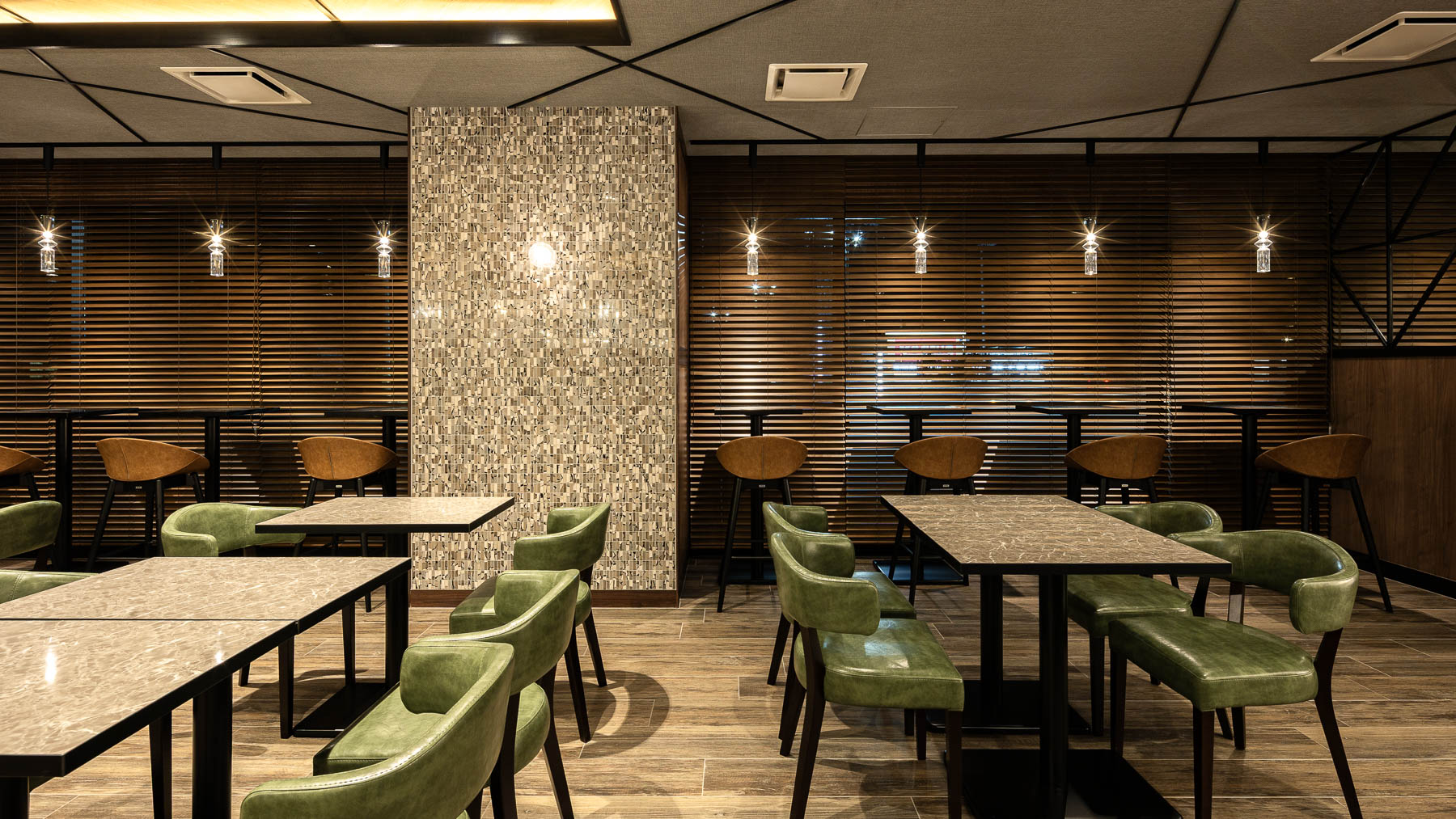 モダンなデザインでおしゃれな空間を演出