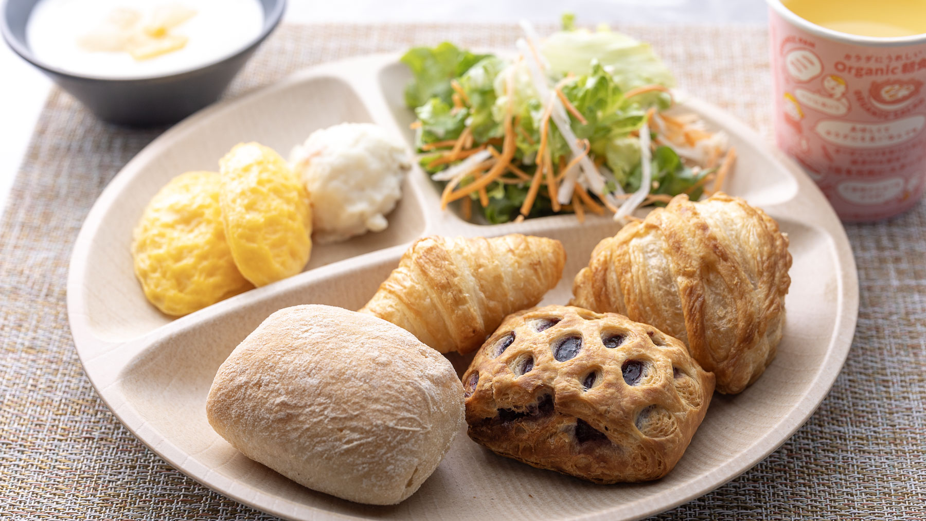 気分に合わせて選べるビュッフェスタイル..