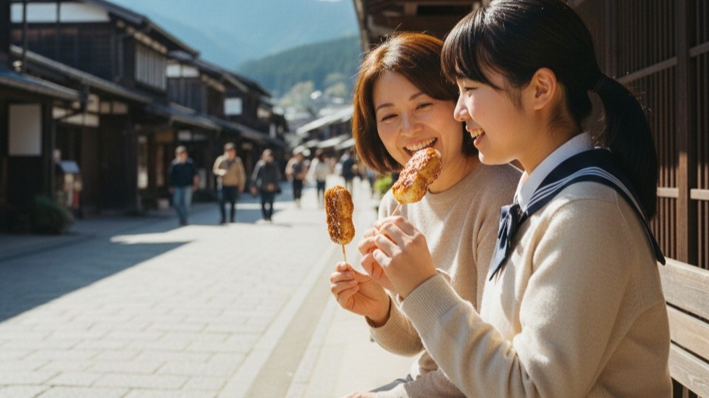 ご当地グルメ：五平餅※イメージ画像