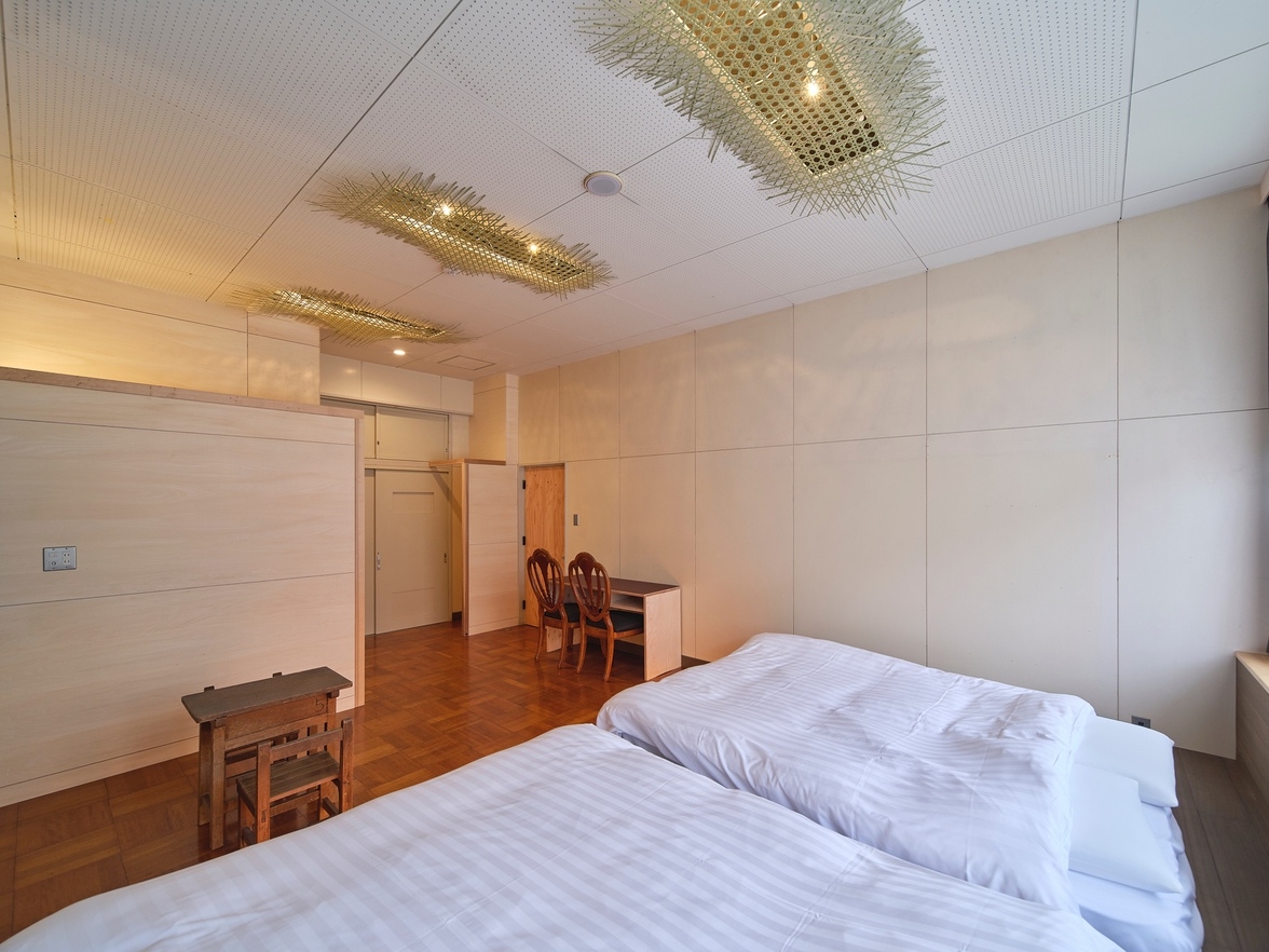 ２名様以下【もくもく】黒板のある教室にゆったりお泊まり！（食事なし）