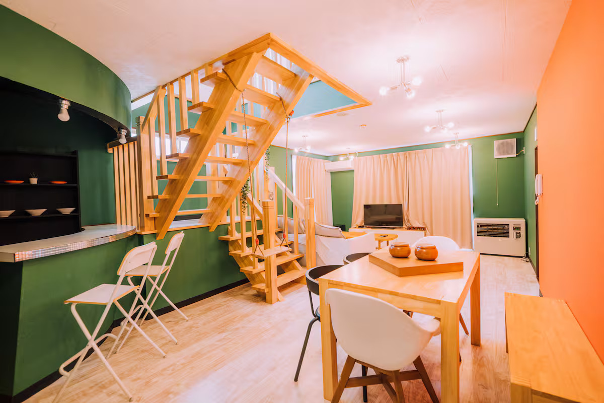 House B　リビング