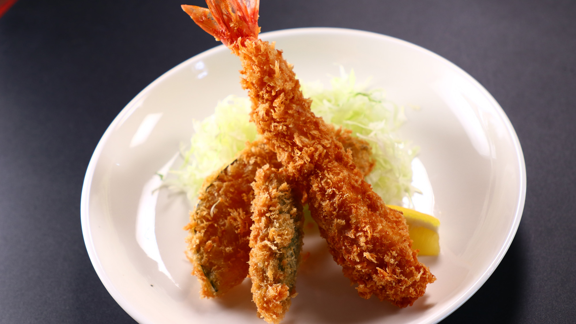 料理_夕食_揚物_南知多人気のエビフライ*