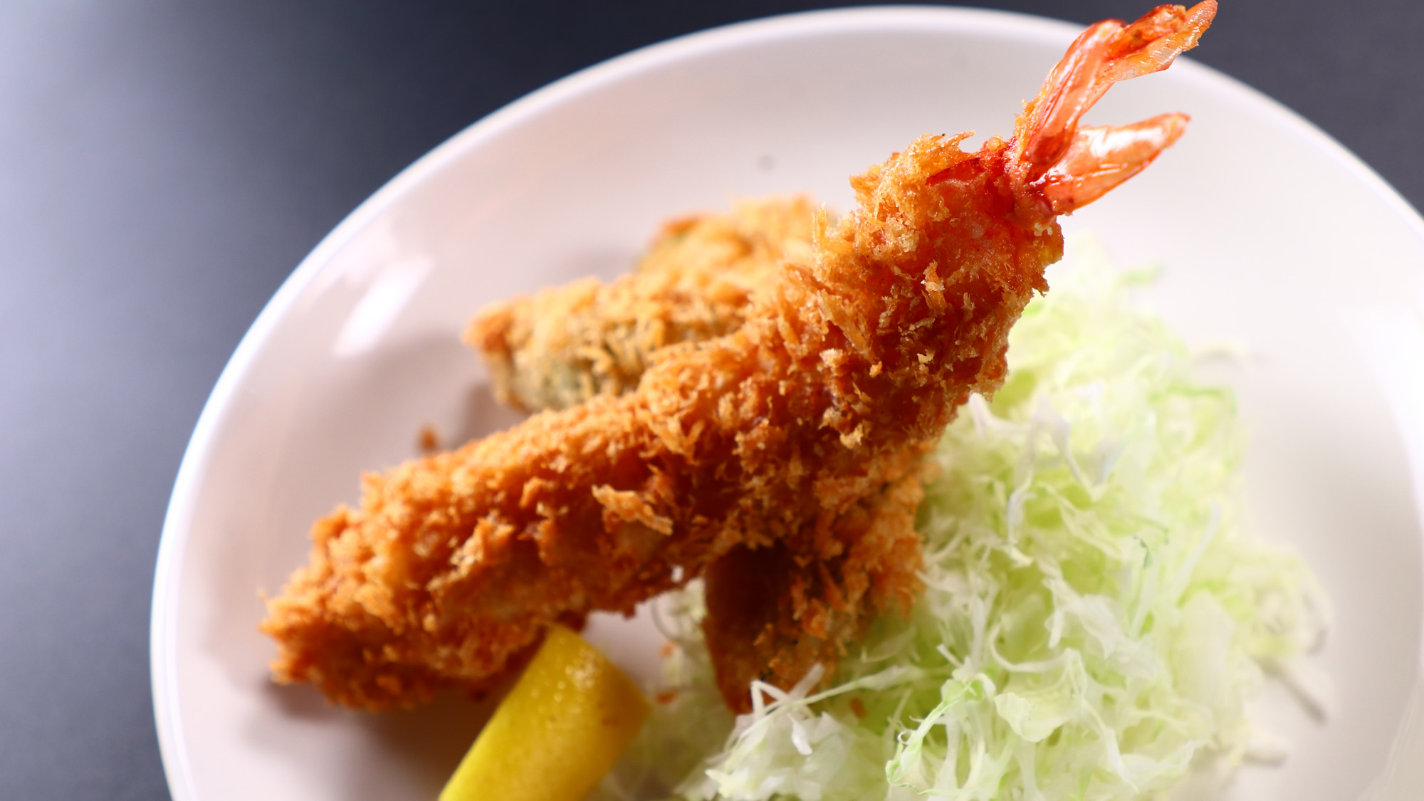 料理_夕食_揚物_南知多人気のエビフライ*
