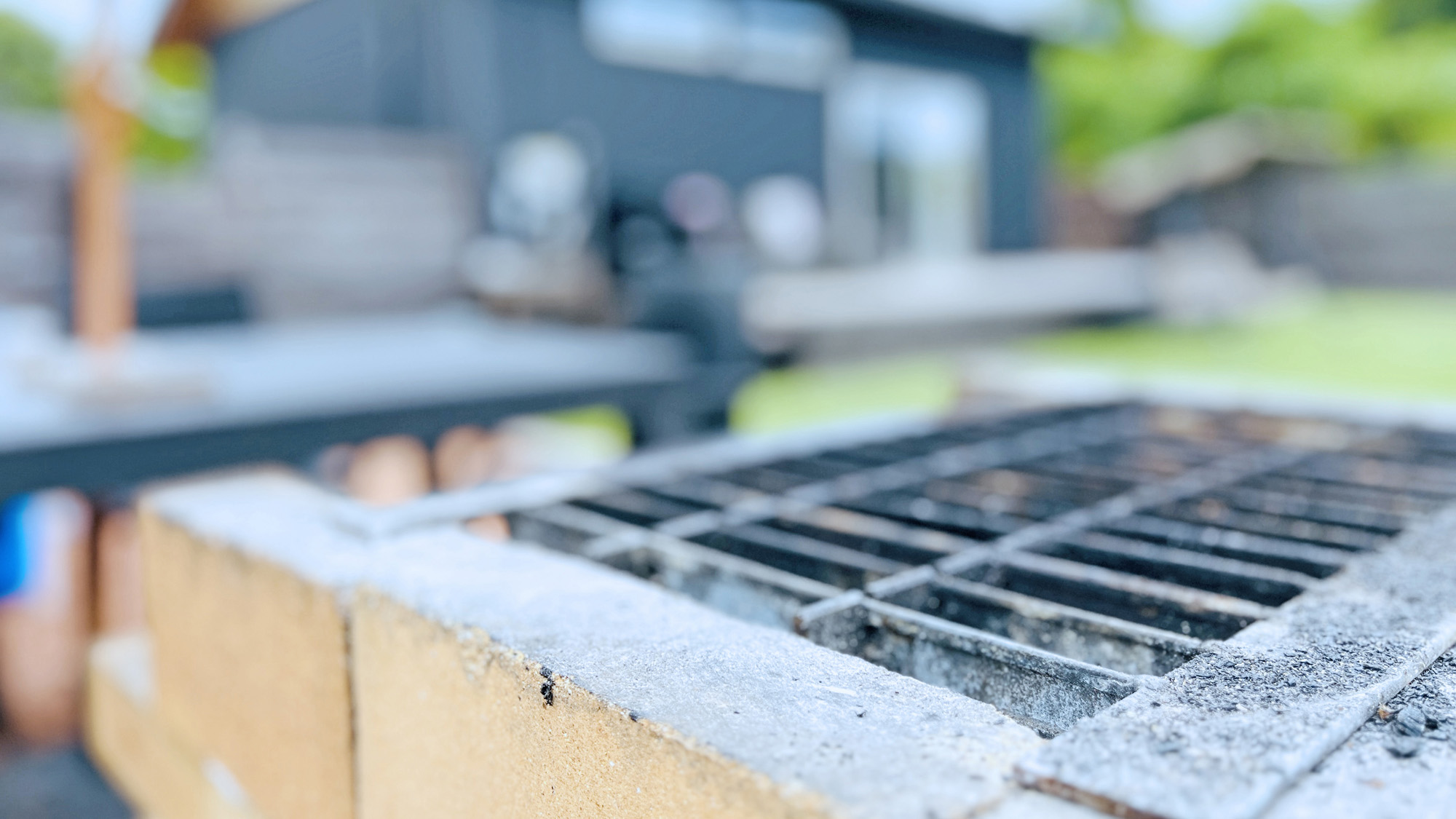 BBQコンロと別にかまどもあります*