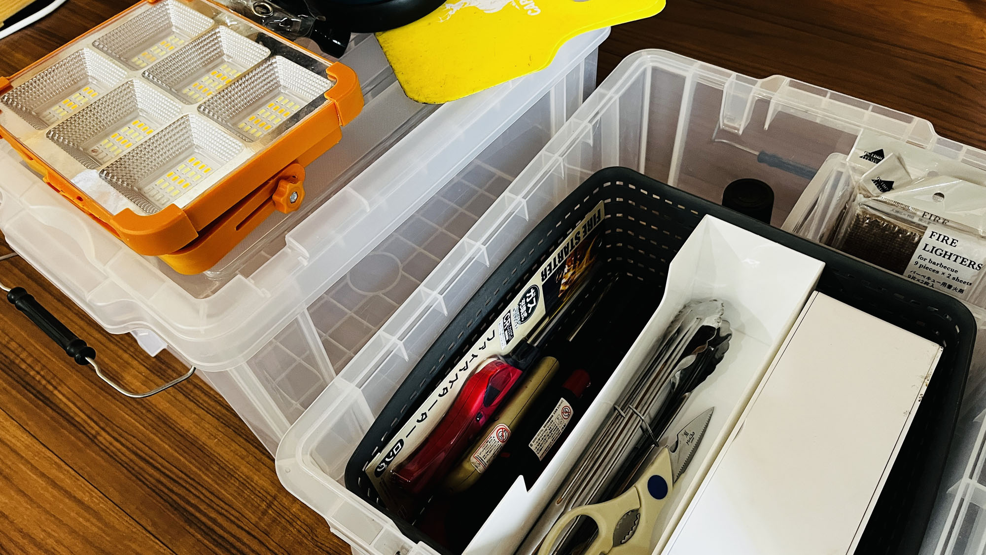 BBQ備品_BBQに必要な備品は炭以外揃ってます*