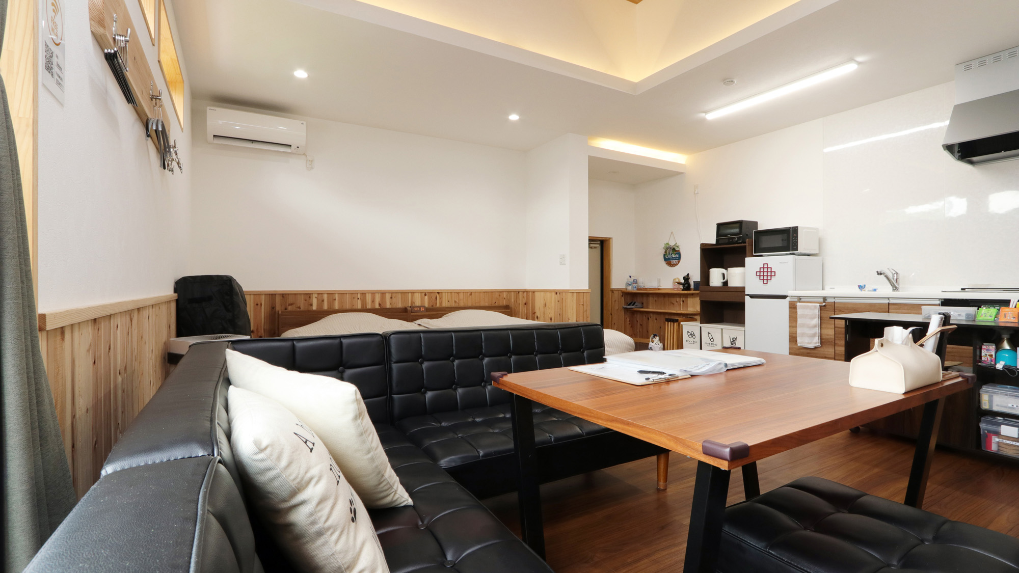 LDK_すべてまとまってコンパクトに過ごせる*