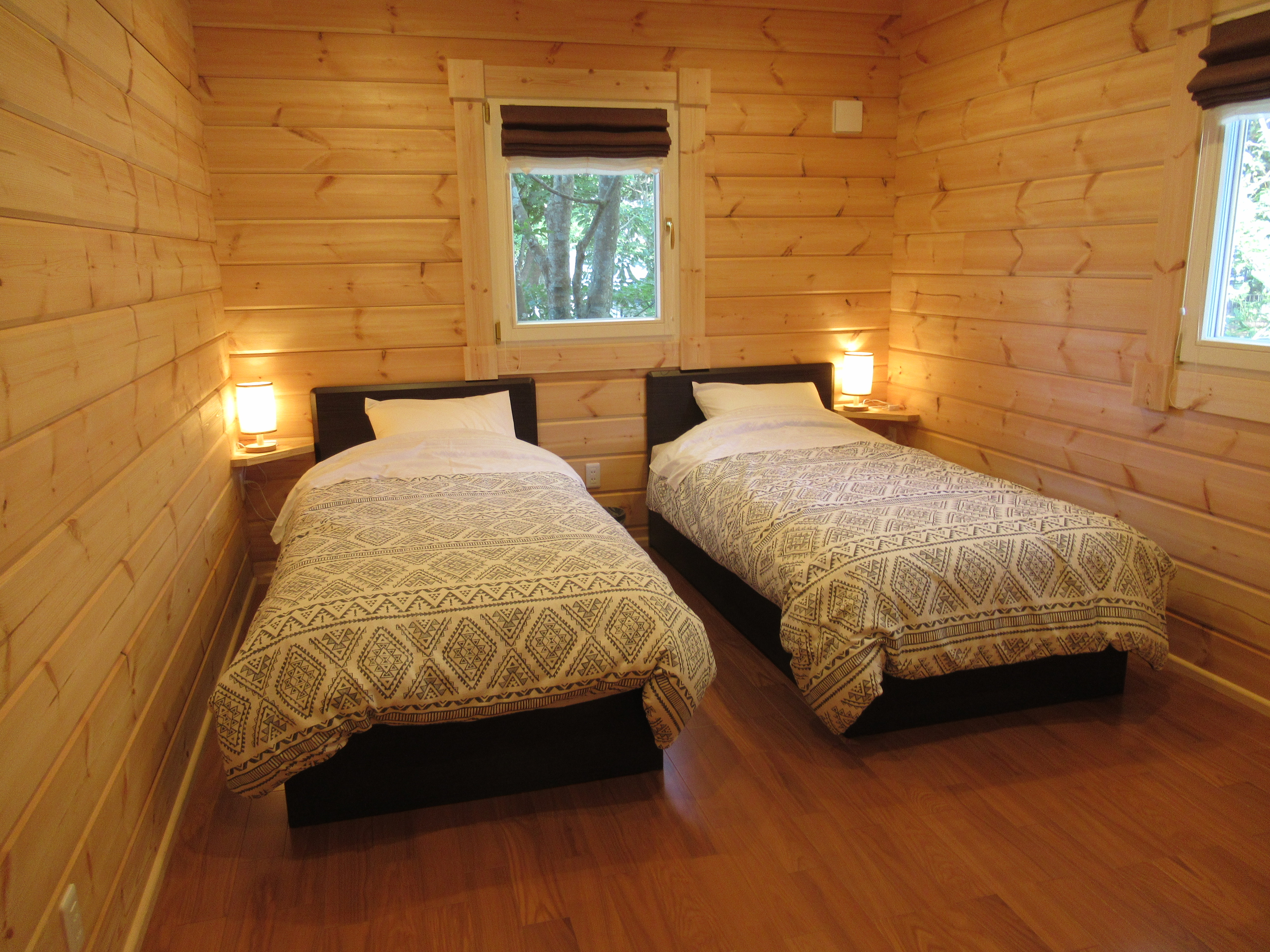 【8名用平屋タイプ】ベッドルーム