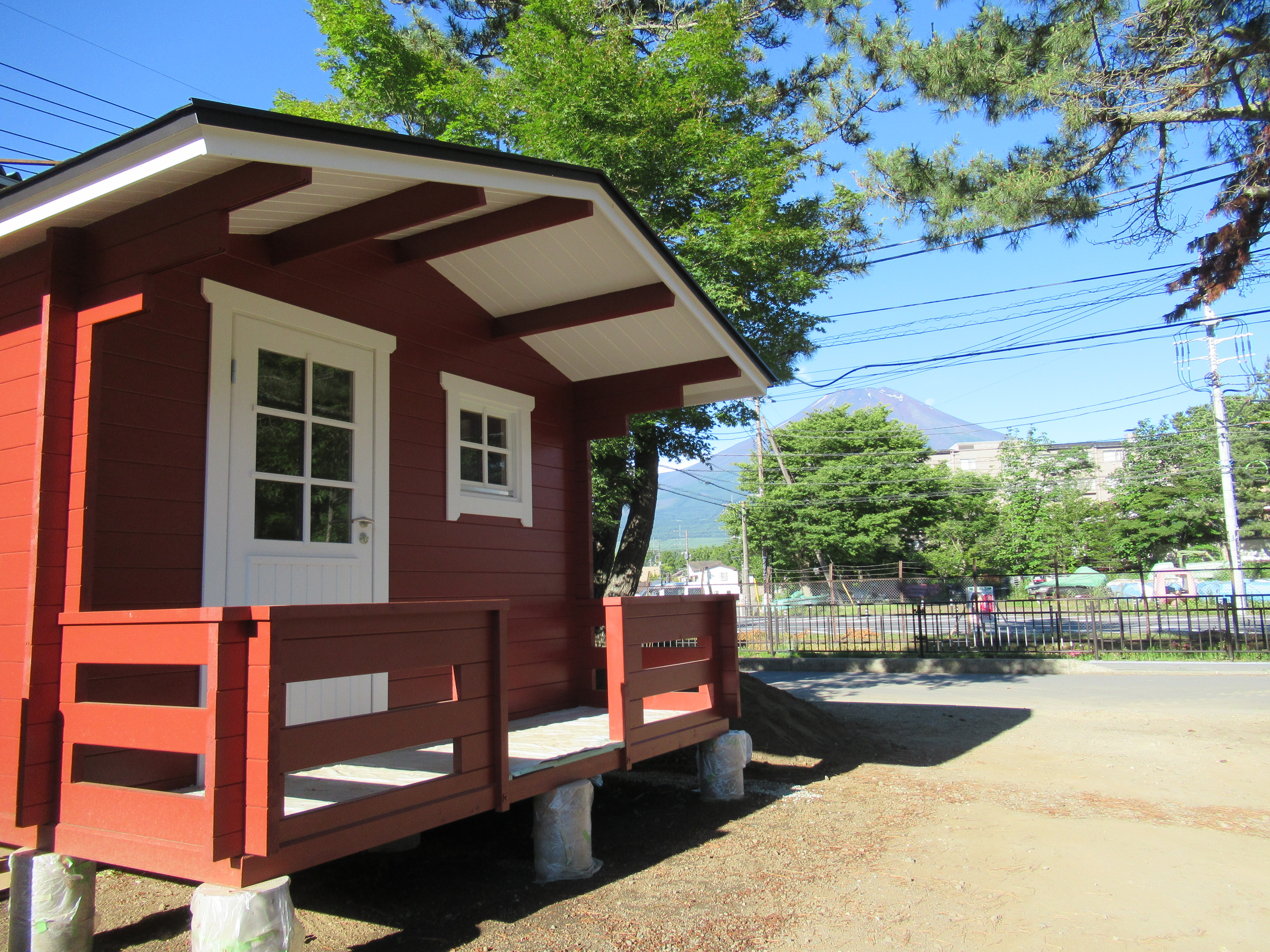 施設内、管理棟