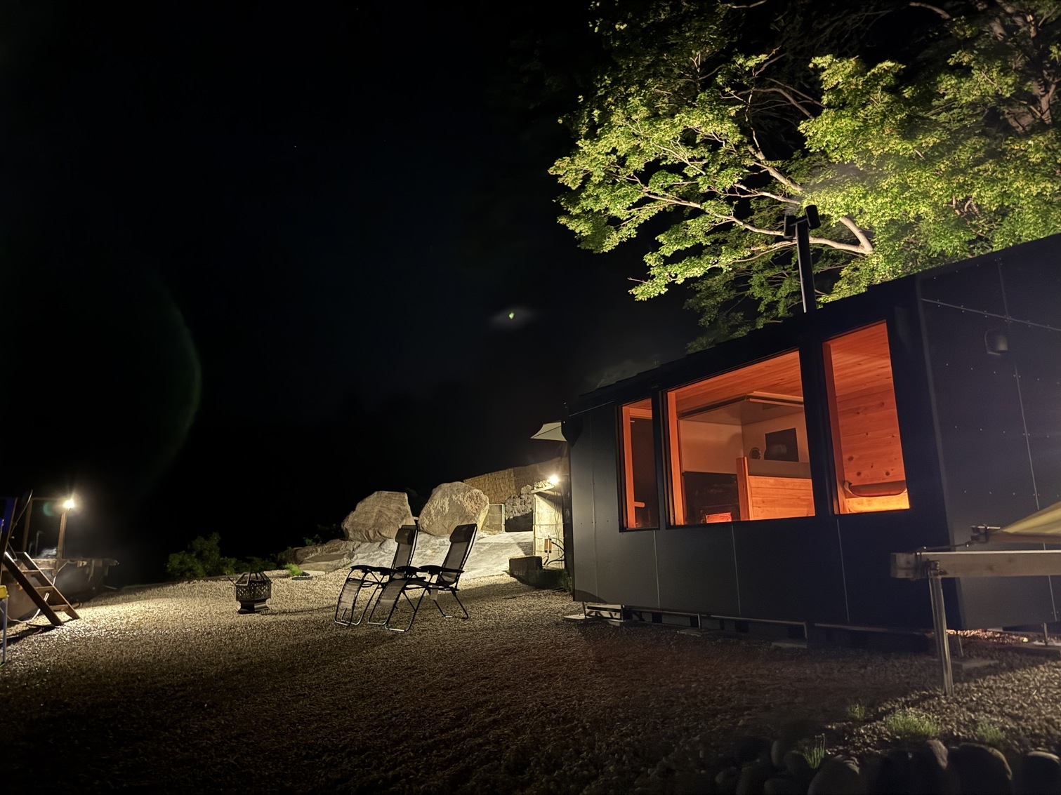 【1〜2名様専用】一棟貸切で満喫・静寂と星空に包まれる癒しの絶景露天風呂とサウナプラン〔ペット可〕