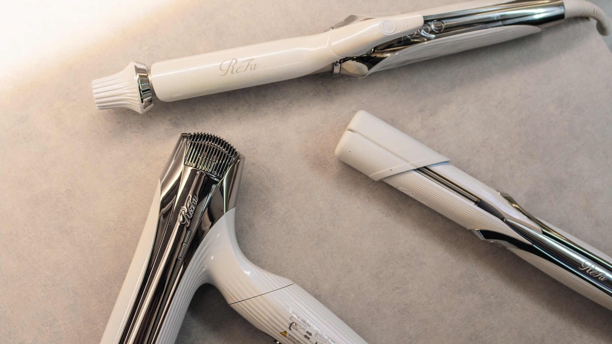 ReFaのヘアドライヤー、ヘアアイロン